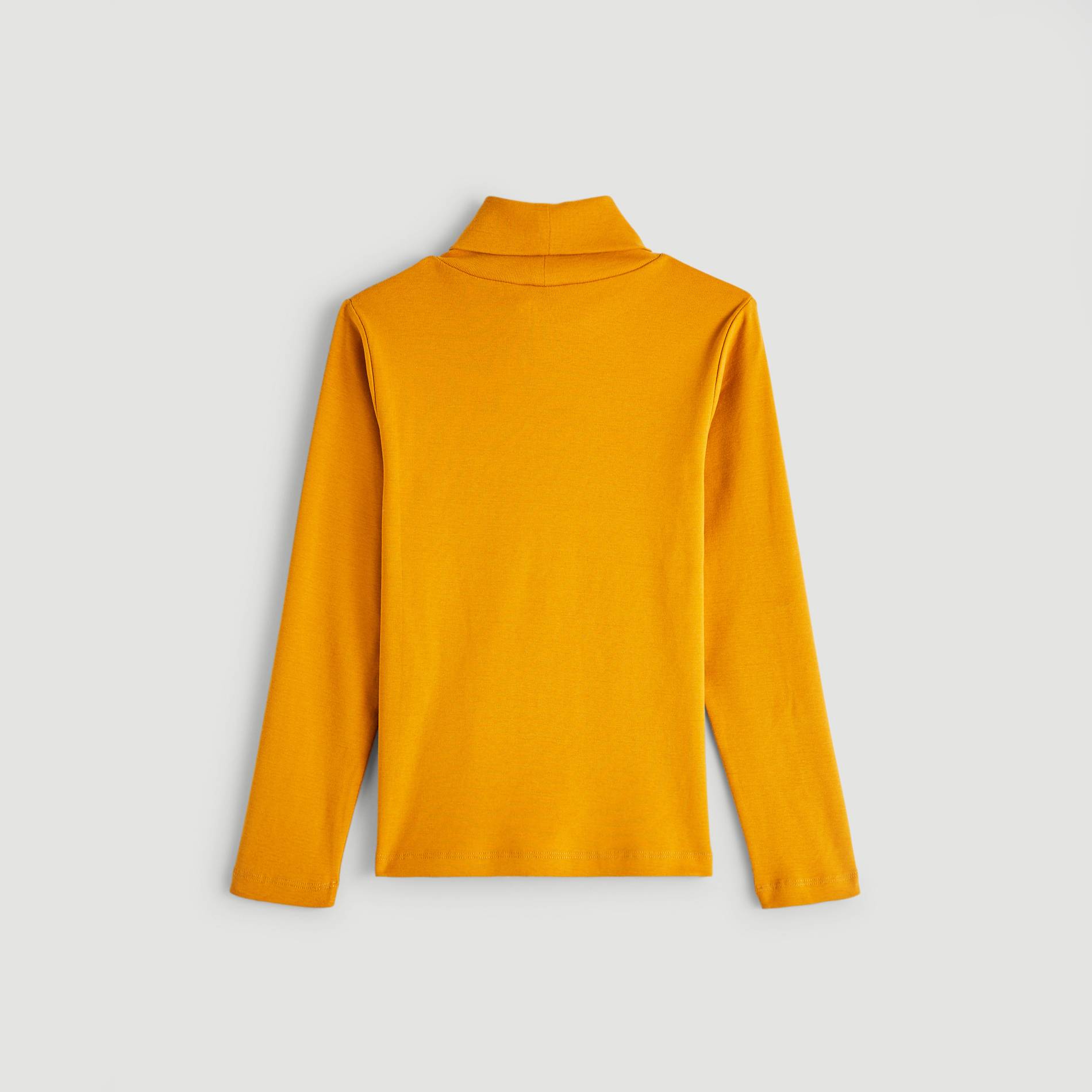 Sous-pull en coton BIO, Safran, large image number 1