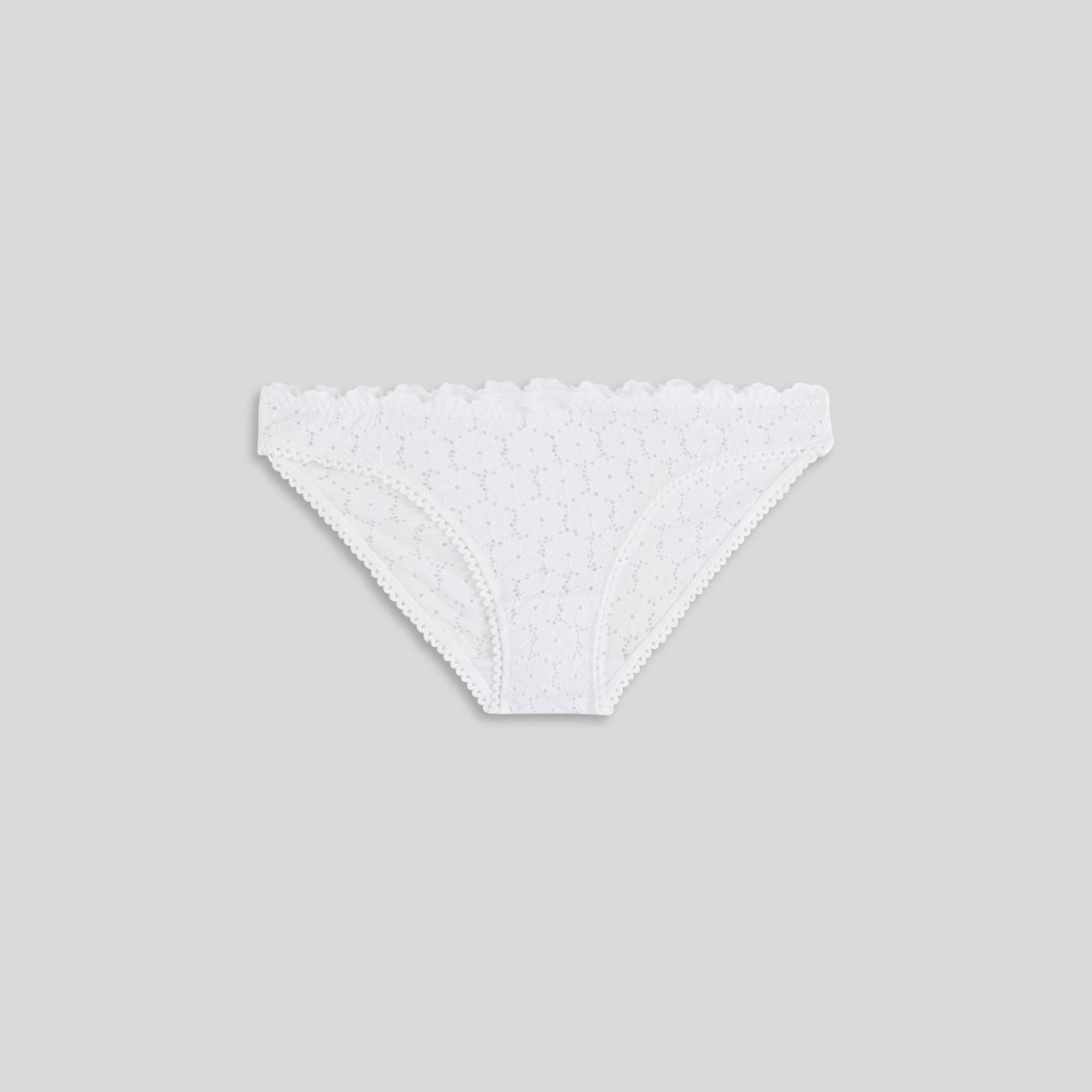 Culotte en dentelle, Blanc, large image number 0
