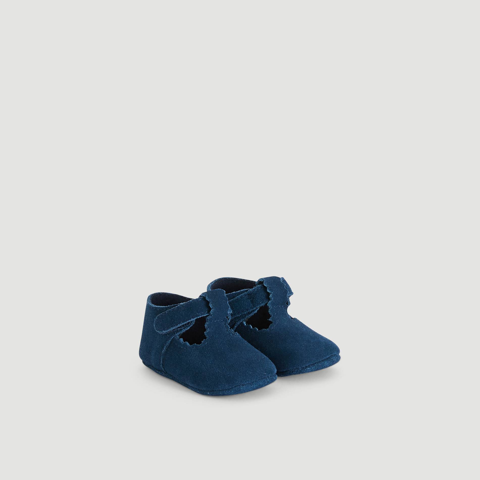 Chaussures à scratch, Bleu marine, large image number 1.0