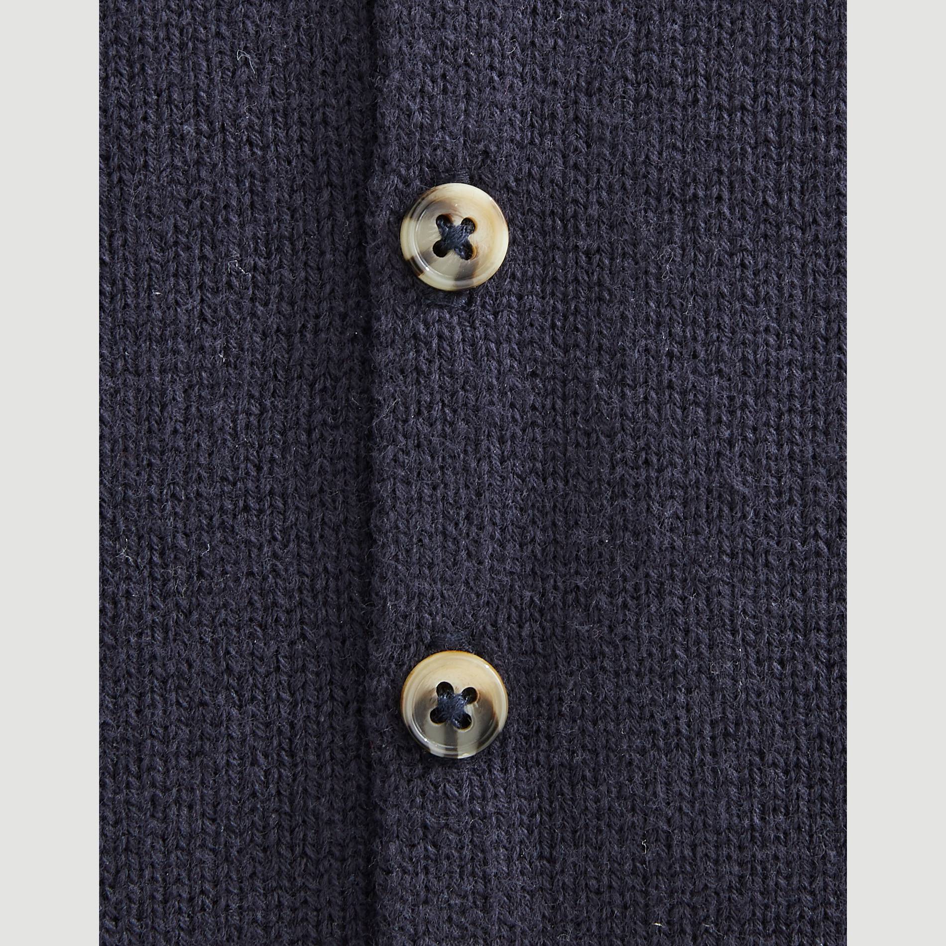 Gilet uni, Bleu marine, large image number 2