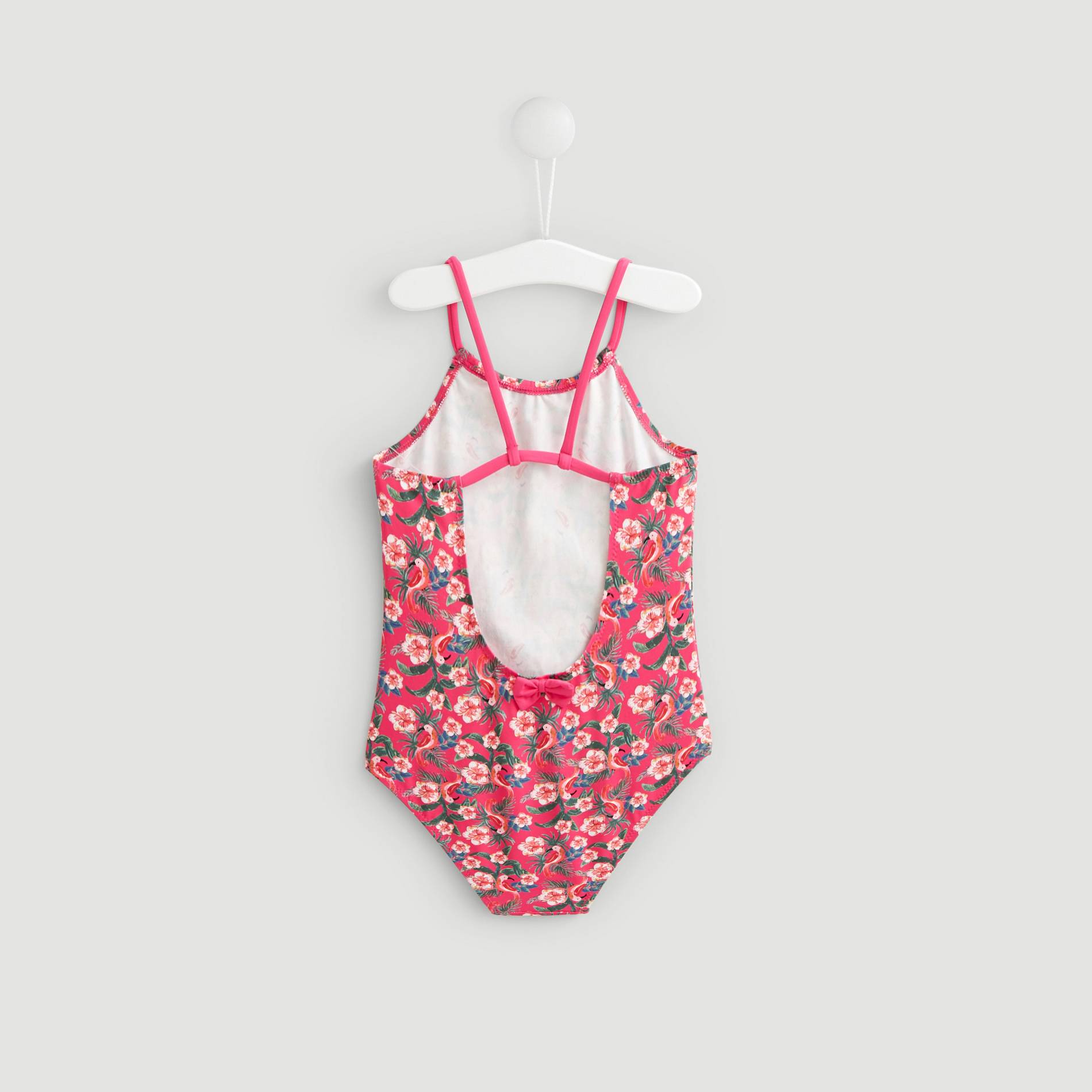 Maillot de bain 1 pièce tropical, Bois de rose, large image number 1