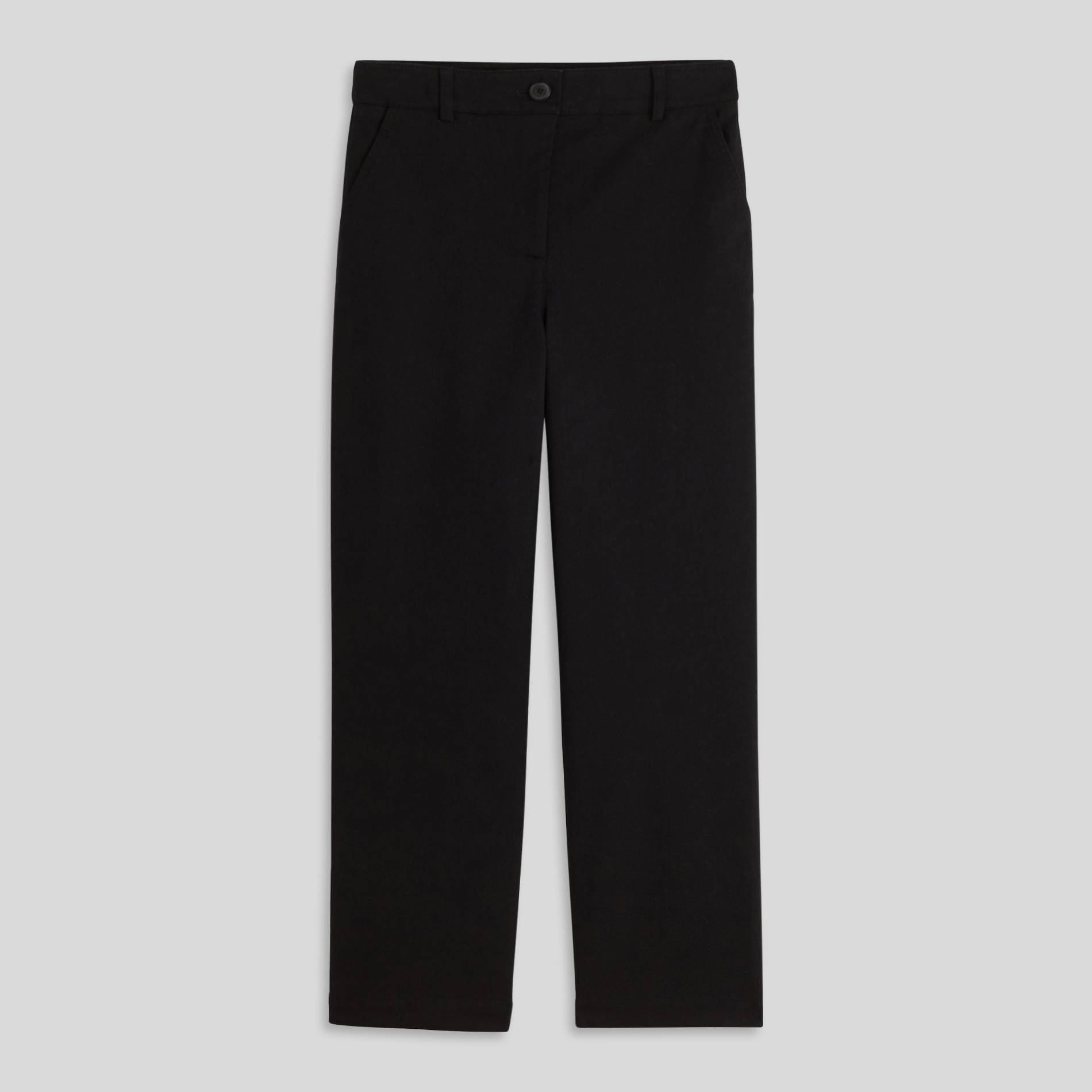 Pantalon droit, Noir, large image number 0.0