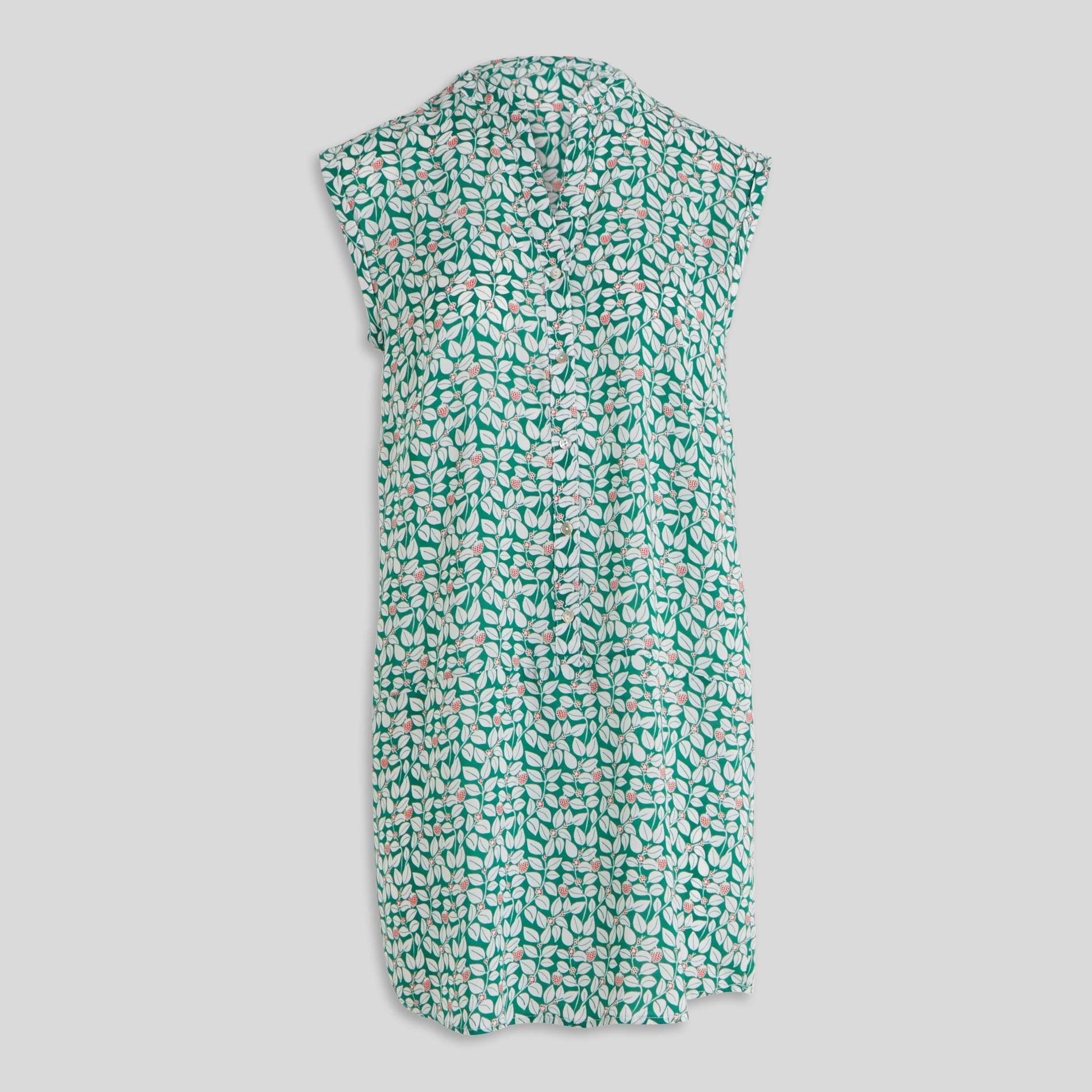 Chemise de nuit imprimée, Vert, large image number 0