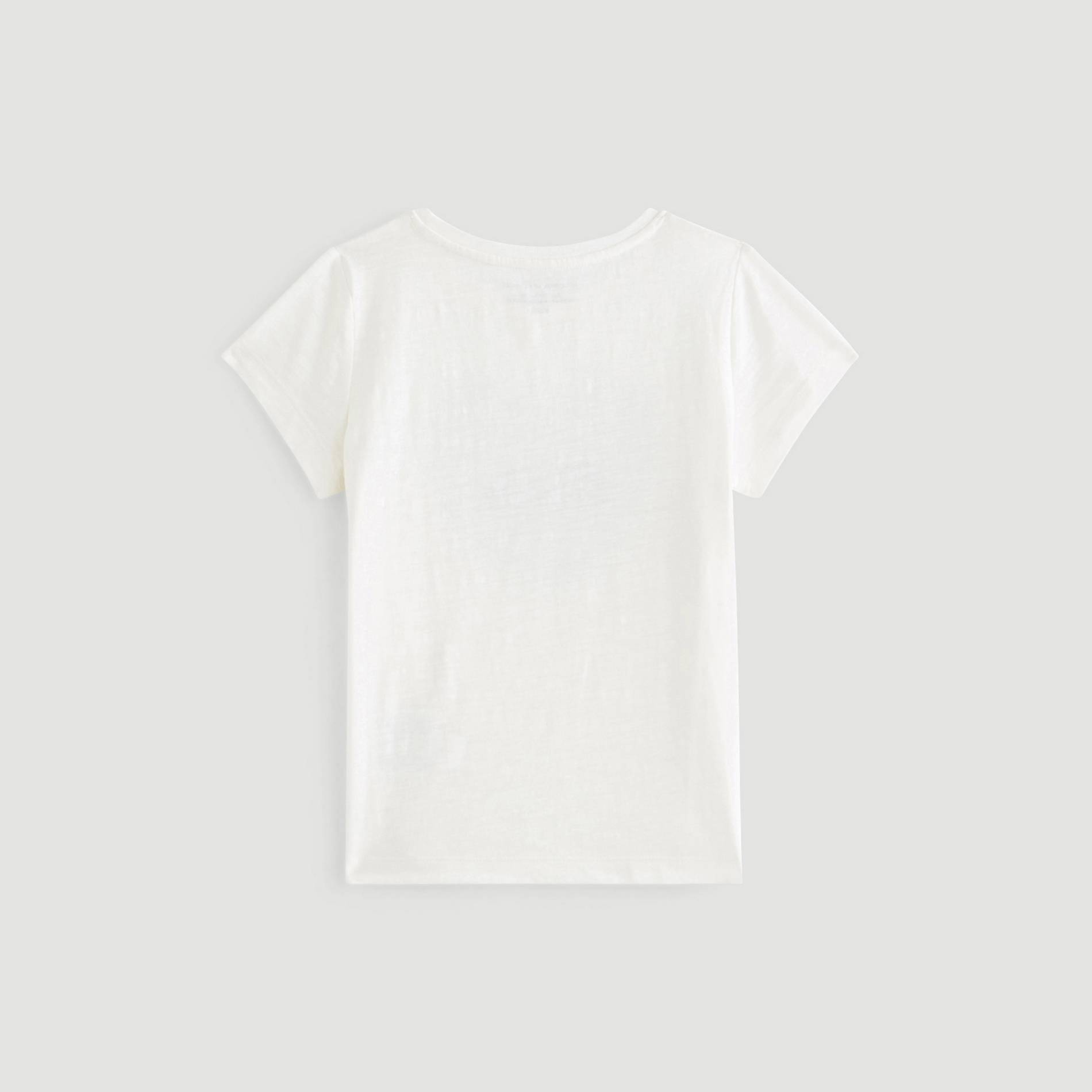 T-shirt manches courtes, Blanc, large image number 1