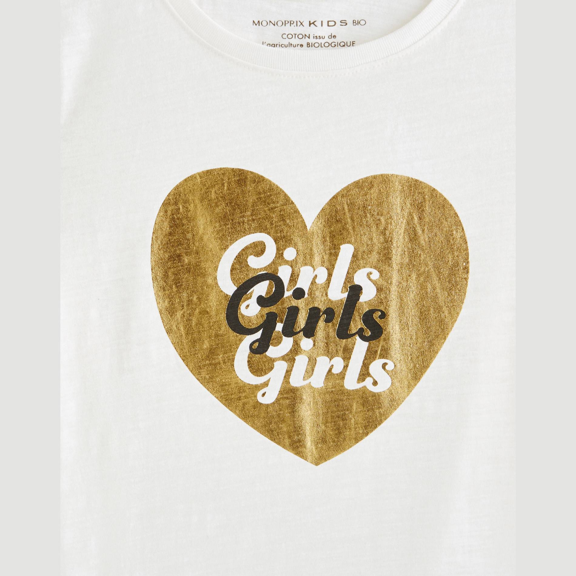T-shirt manches courtes, Blanc, large image number 2
