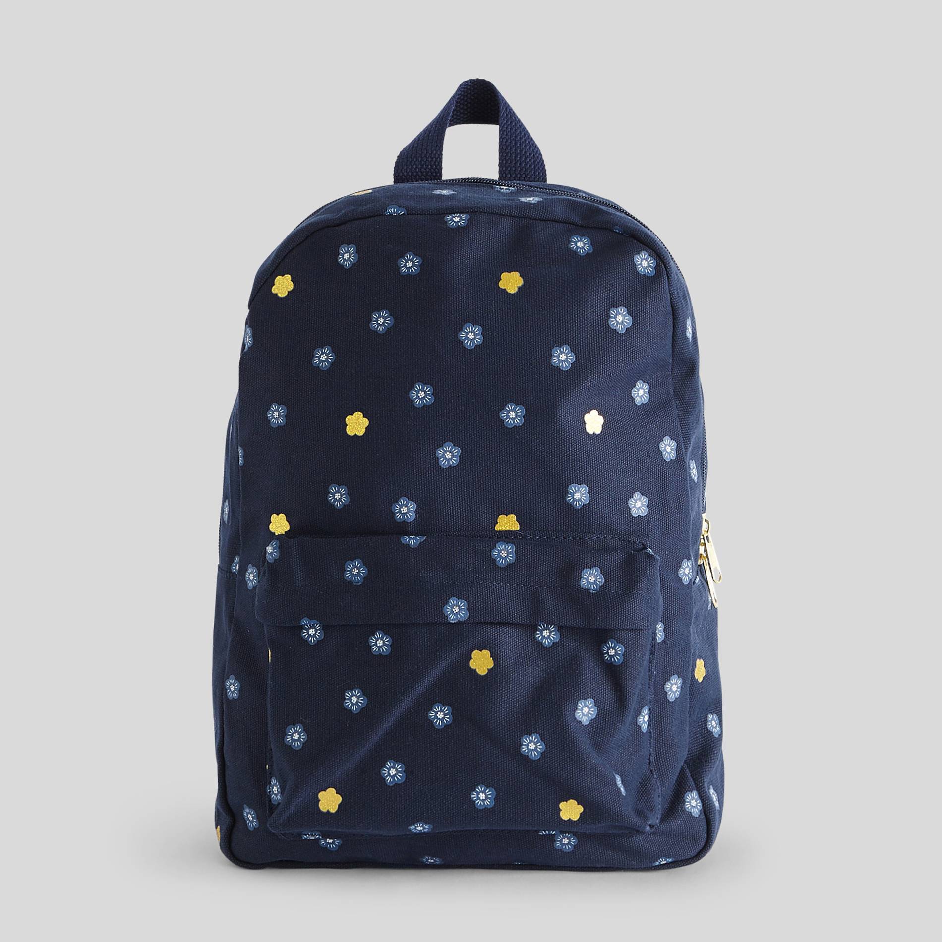 Sac &agrave; dos imprim&eacute;, Bleu marine, large image number 0