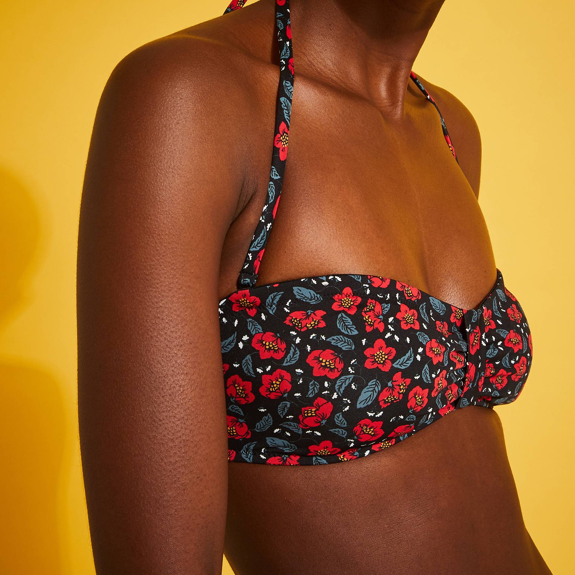 Haut de maillot de bain, Noir, large image number 0