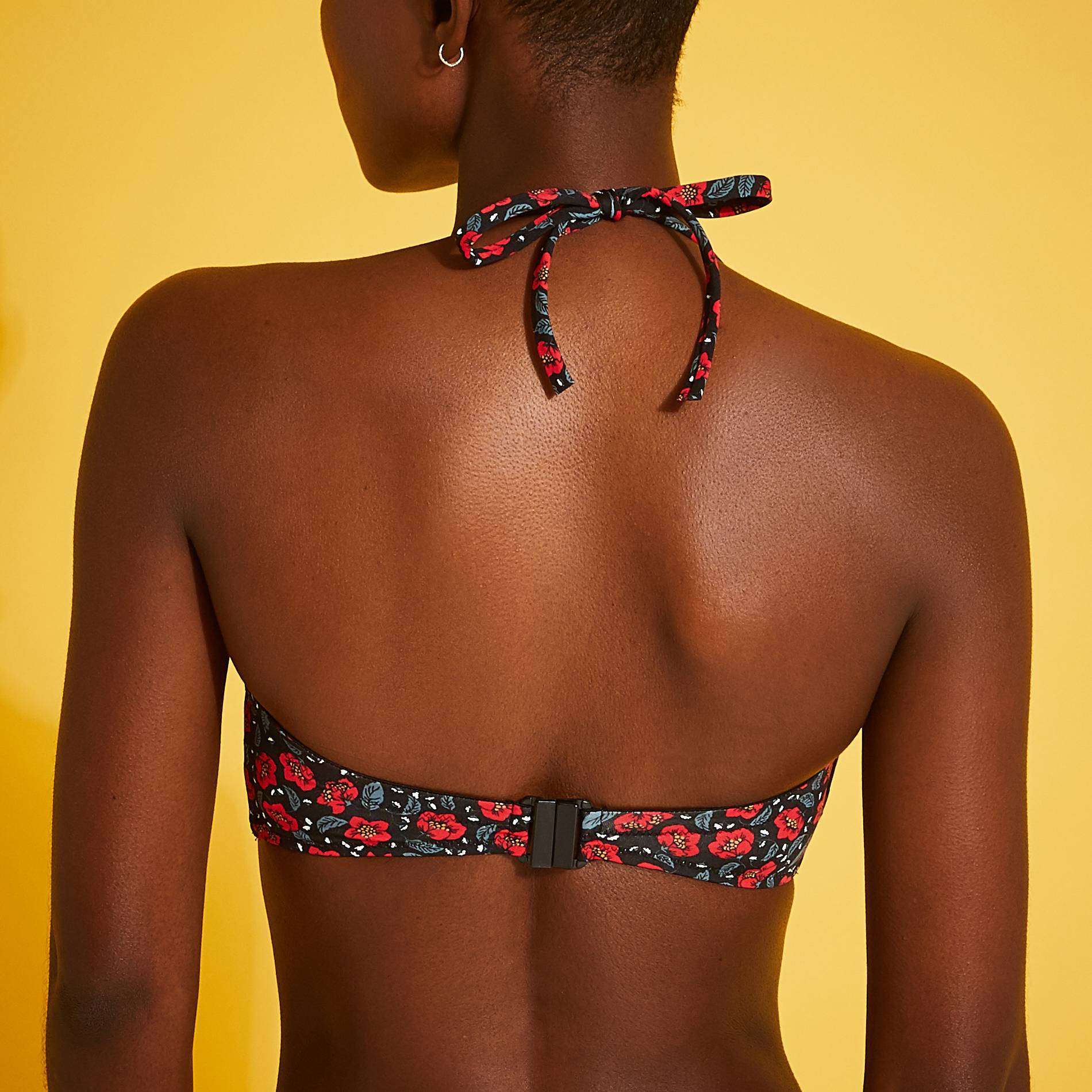 Haut de maillot de bain, Noir, large image number 1