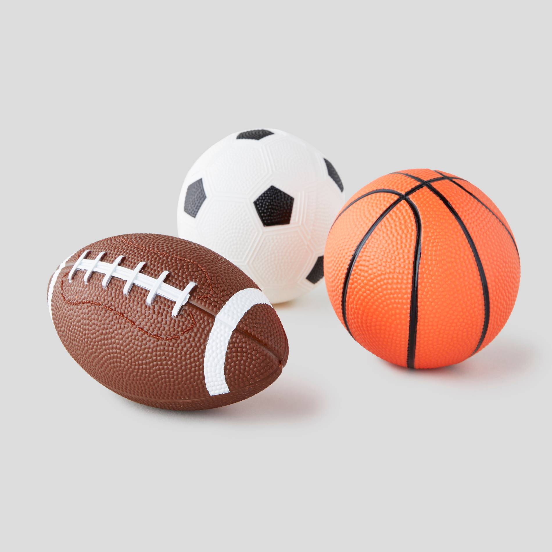 Set de 3 balles, Orange clair, large image number 0
