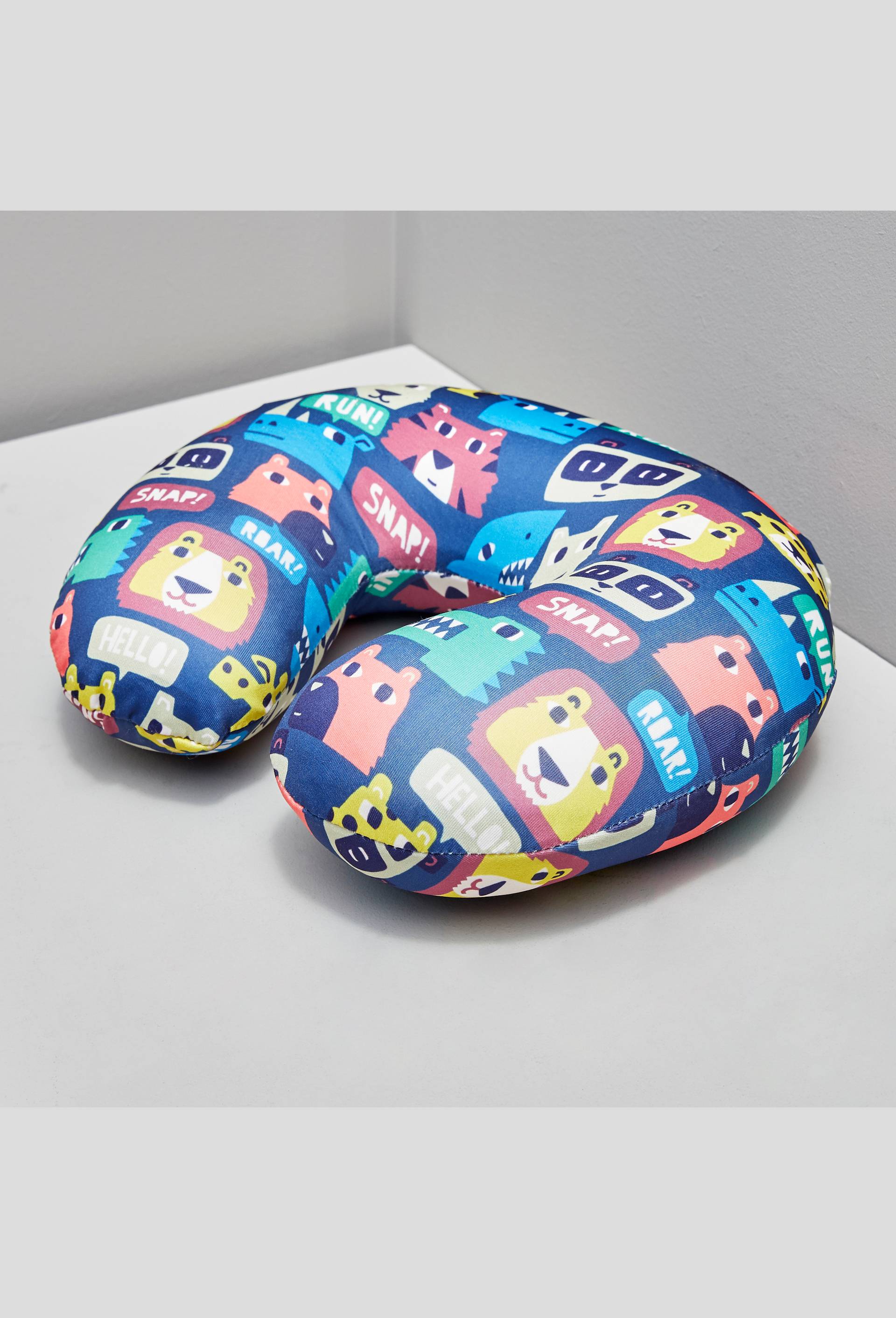 Tour de cou enfant, bleu, 27 x 8 x 26 cm, 93% polyester 7% spandex, Bleu foncé, large image number 0
