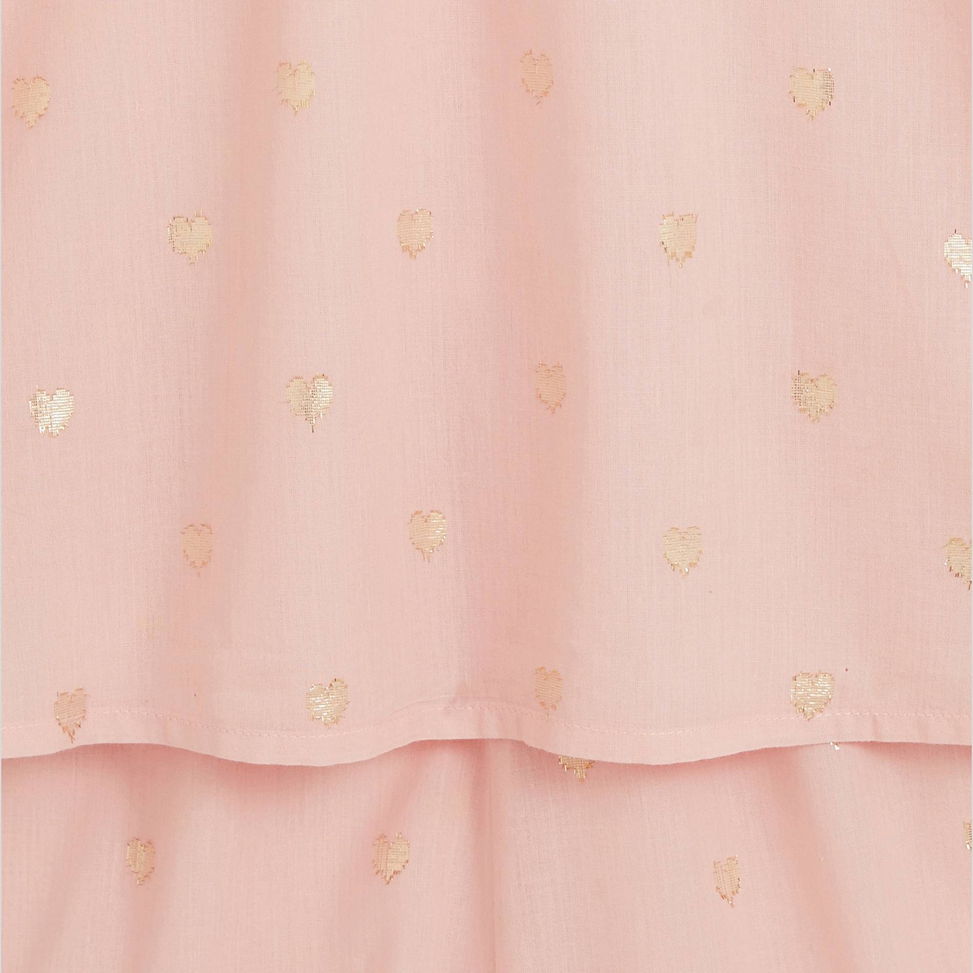 Pyjama court lurex, Rose clair, large image number 2.0
