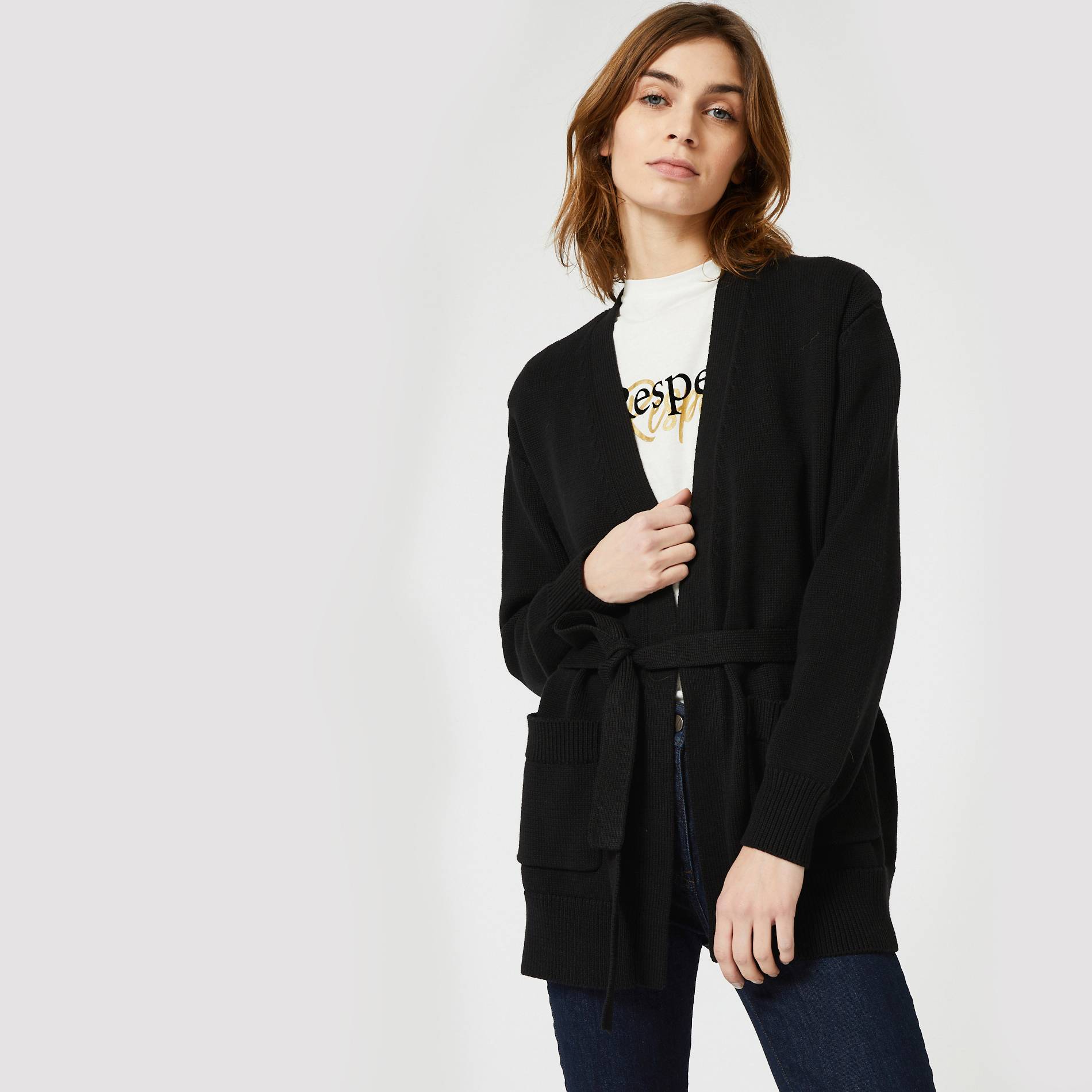 Gilet, Noir, large image number 0