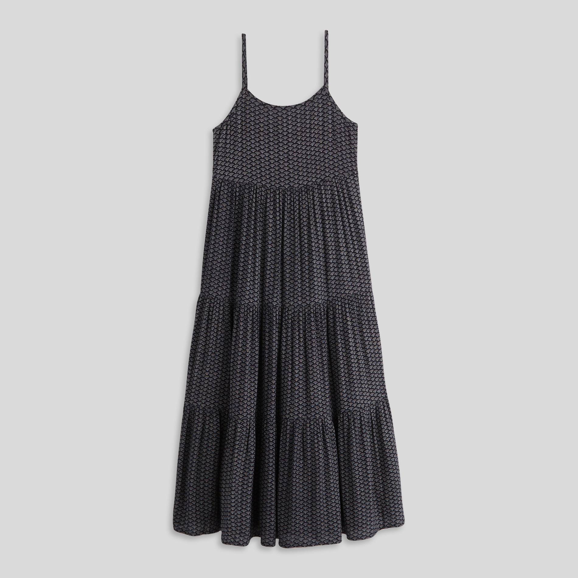 Chemise de nuit imprimée, Bleu marine, large image number 0
