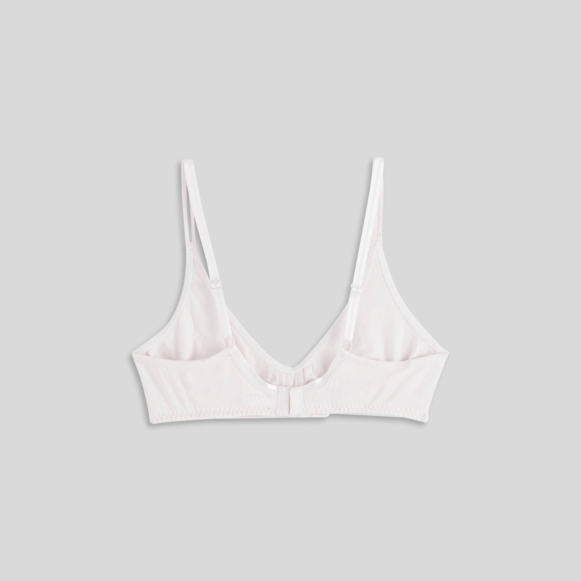 Soutien-gorge triangle en coton, Rose pâle, large image number 1.0
