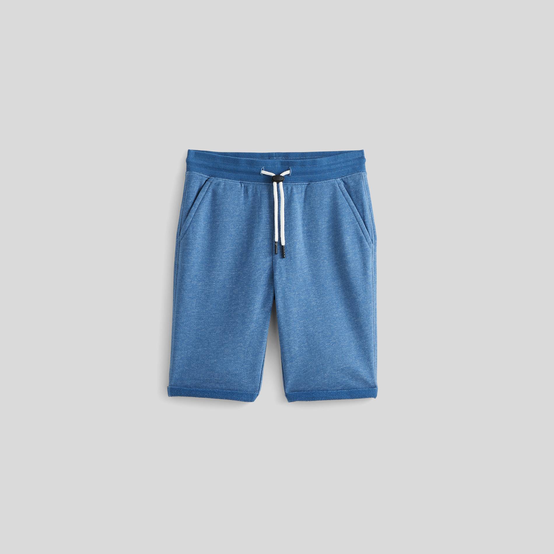 Bermuda molleton, Bleu gris, large image number 1.0