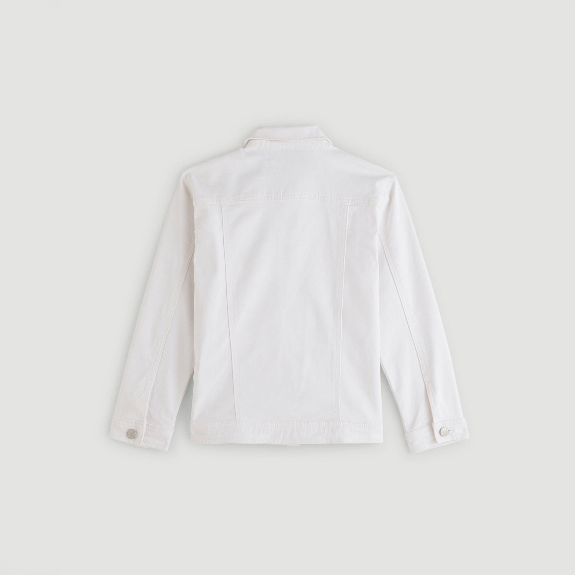 Veste denim, Blanc, large image number 1.0