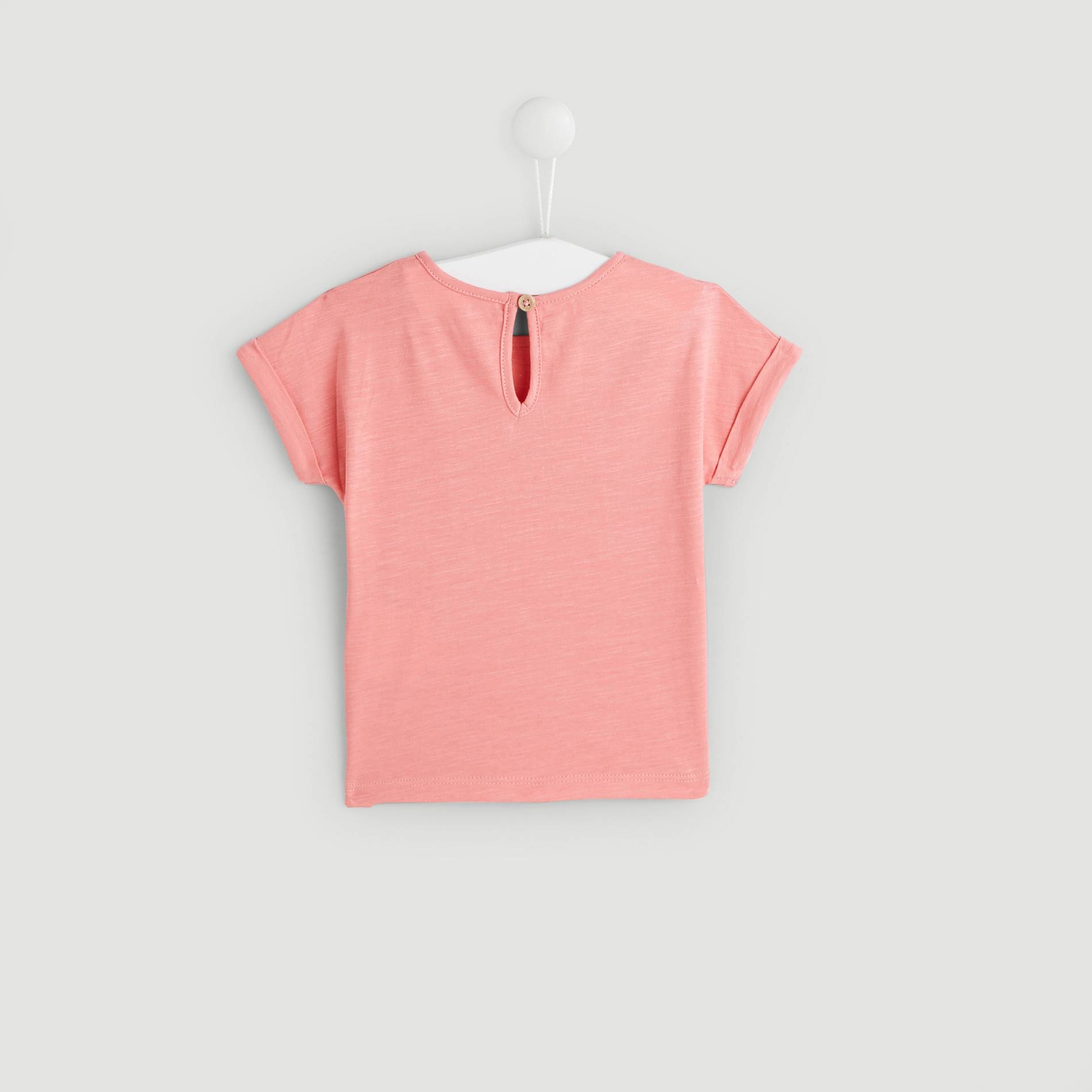 T-shirt en coton BIO, Rose, large image number 1.0