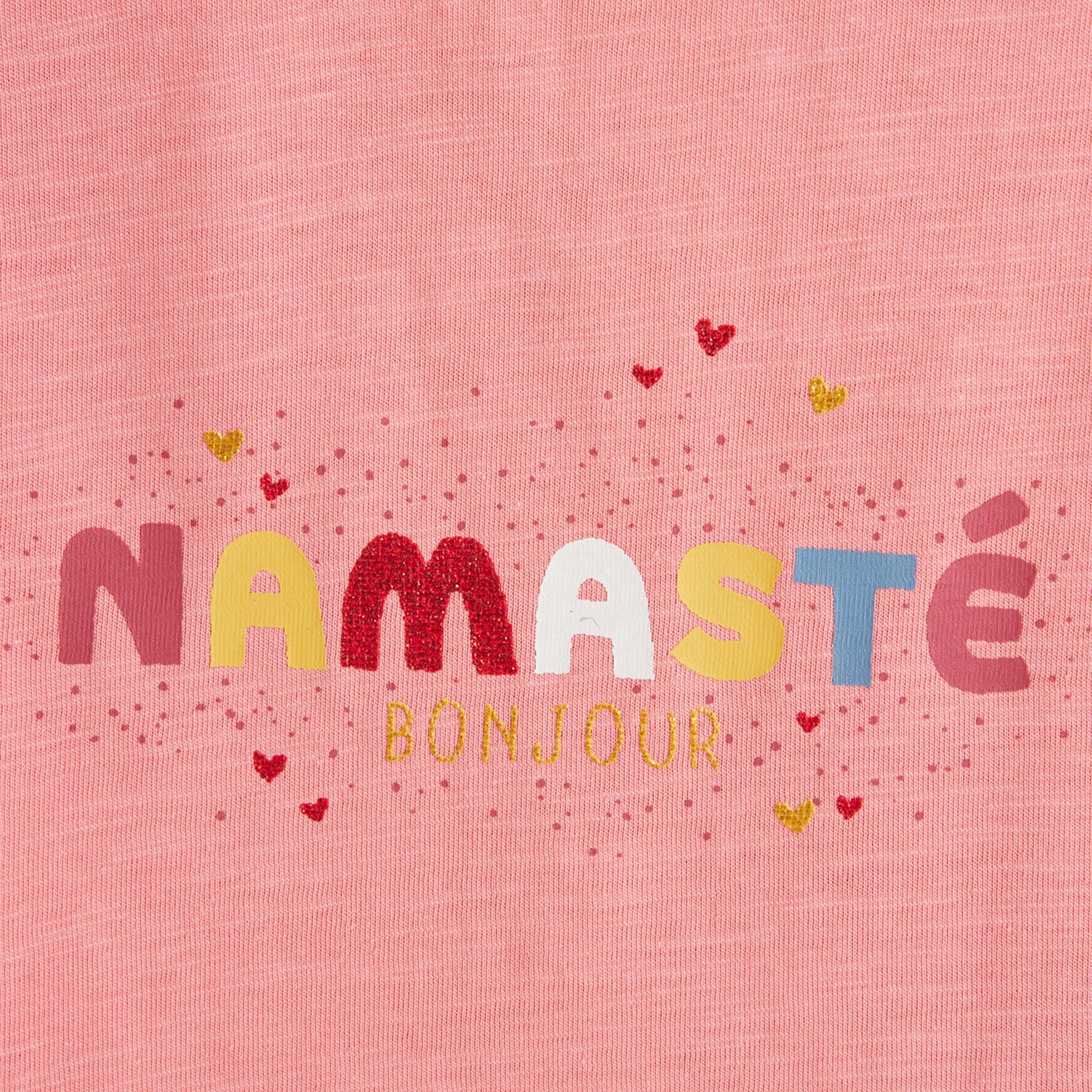 T-shirt en coton BIO, Rose, large image number 2.0