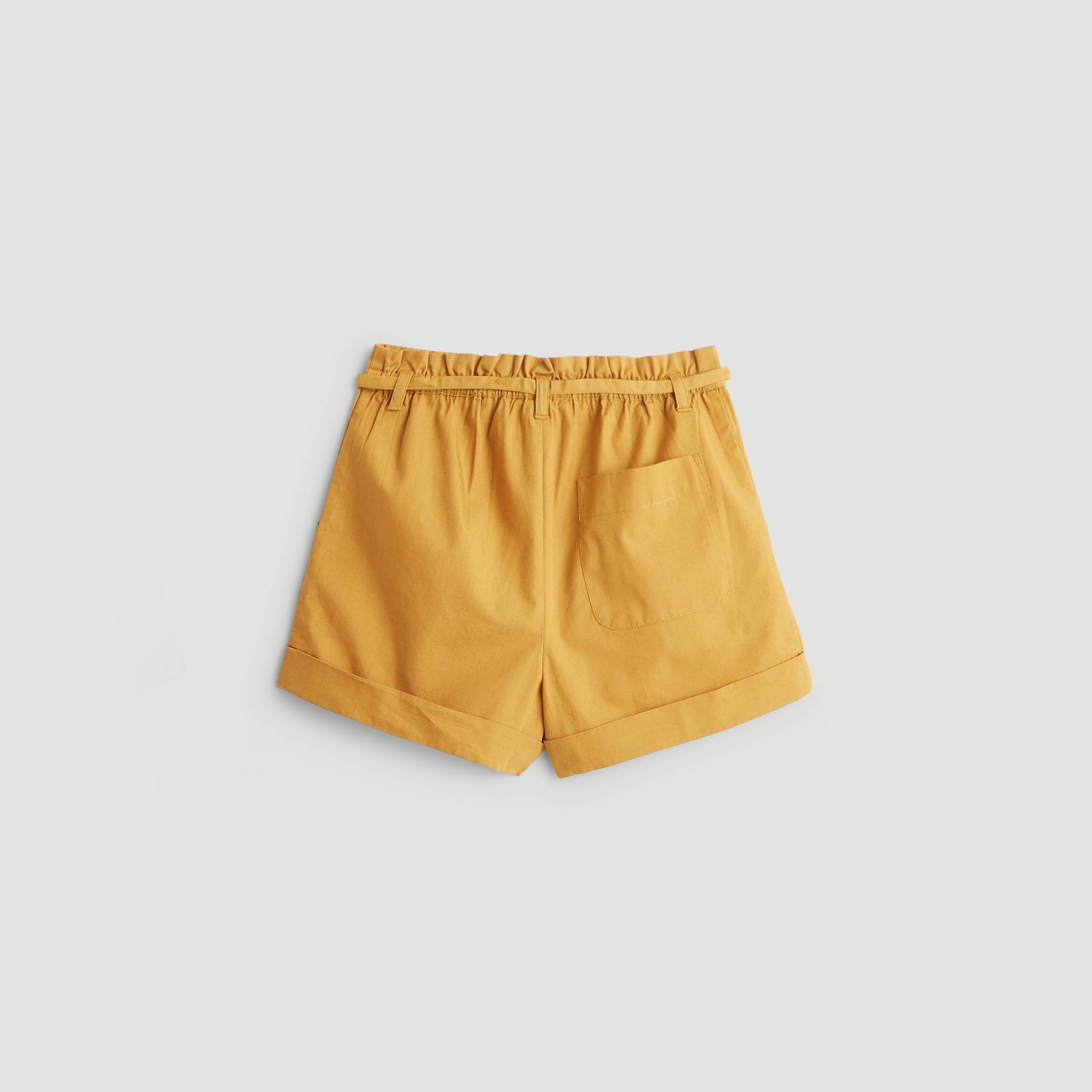 Short popeline, Orange, large image number 1.0