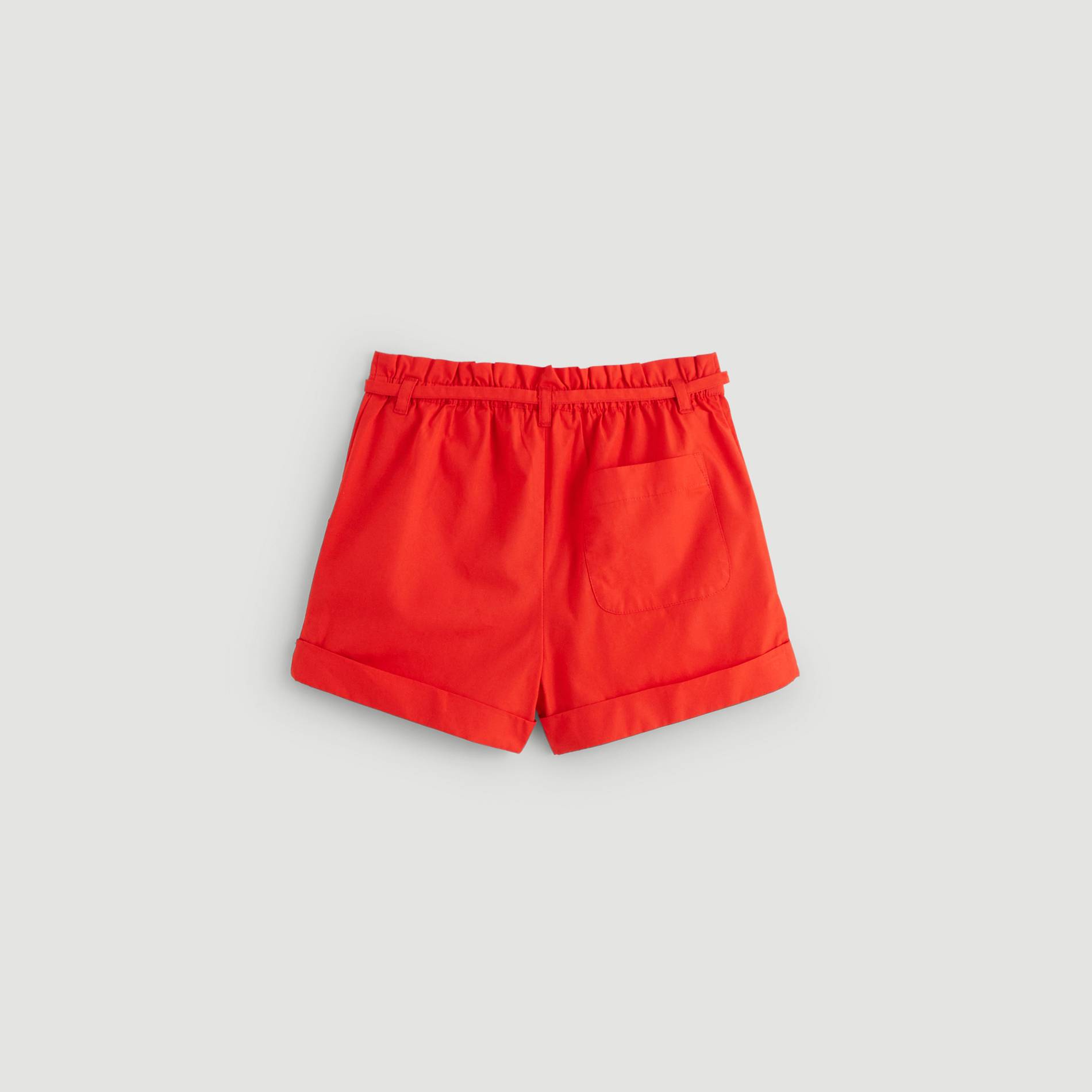 Short popeline, Caramel, large image number 1