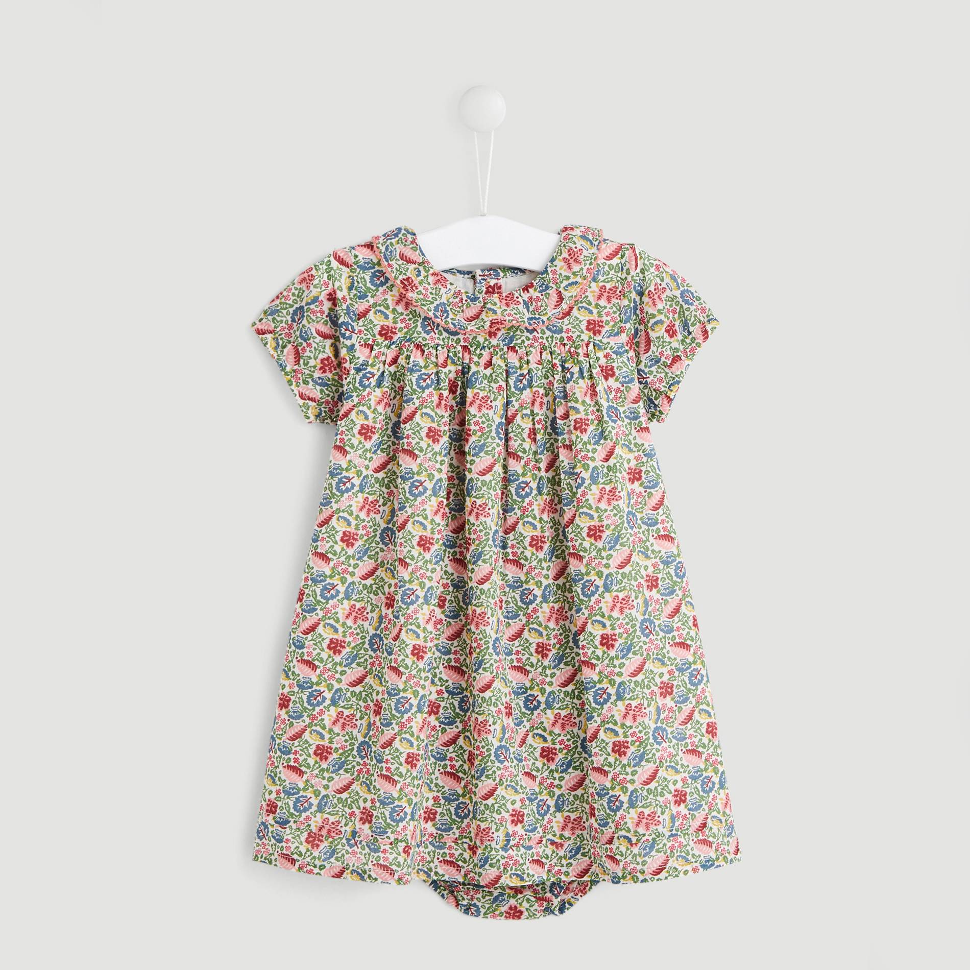 Robe blouse, Ecru, large image number 0.0