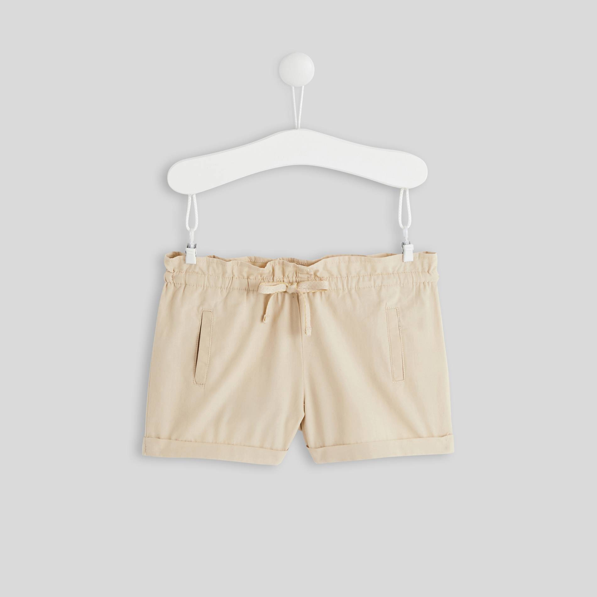 Short popeline, Beige, large image number 0