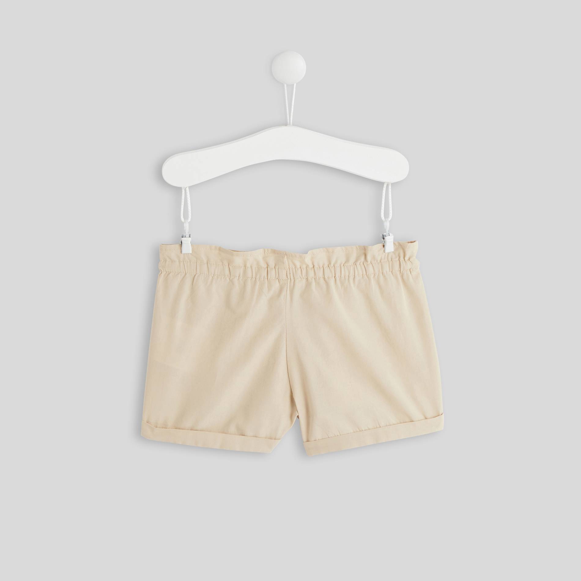 Short popeline, Beige, large image number 1