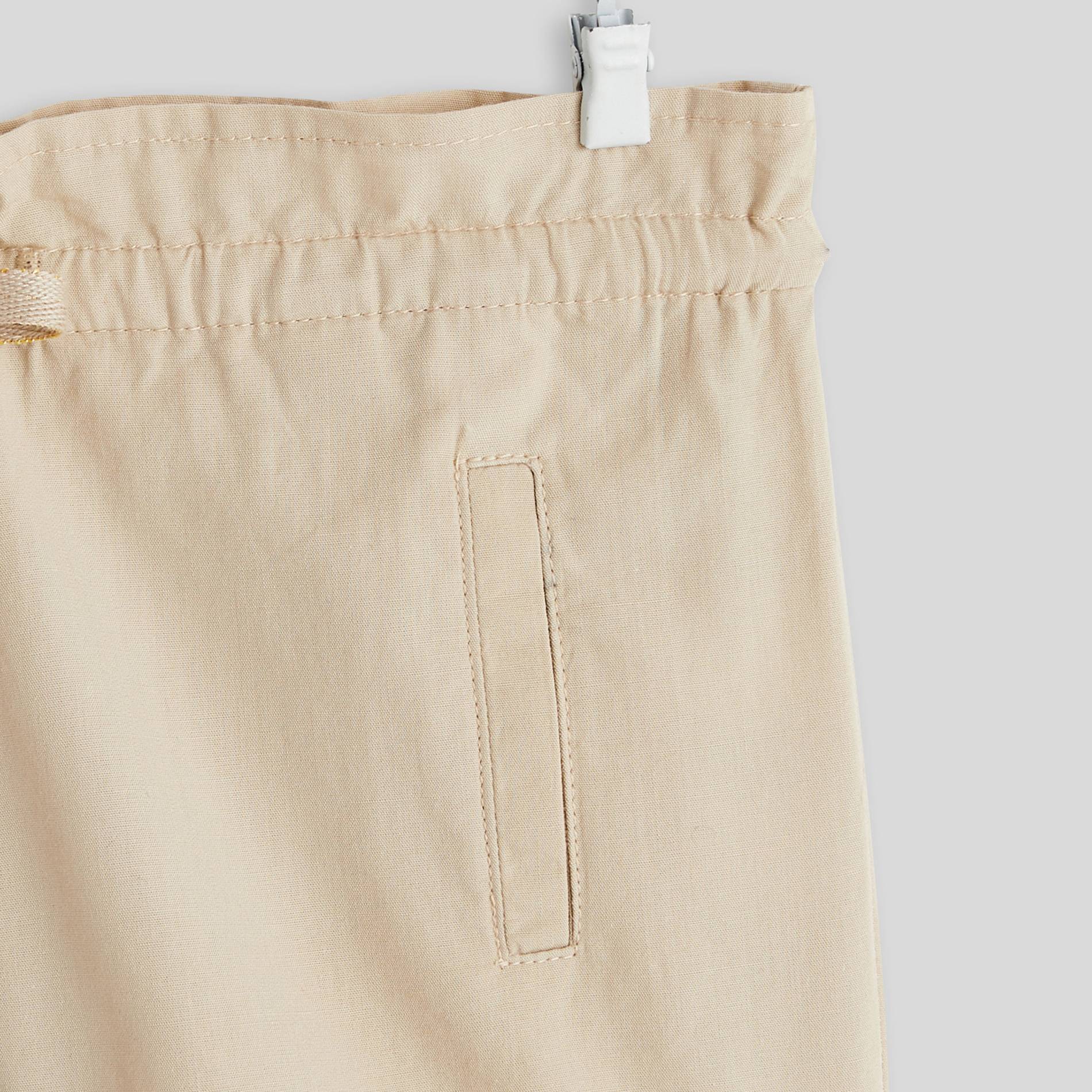 Short popeline, Beige, large image number 2