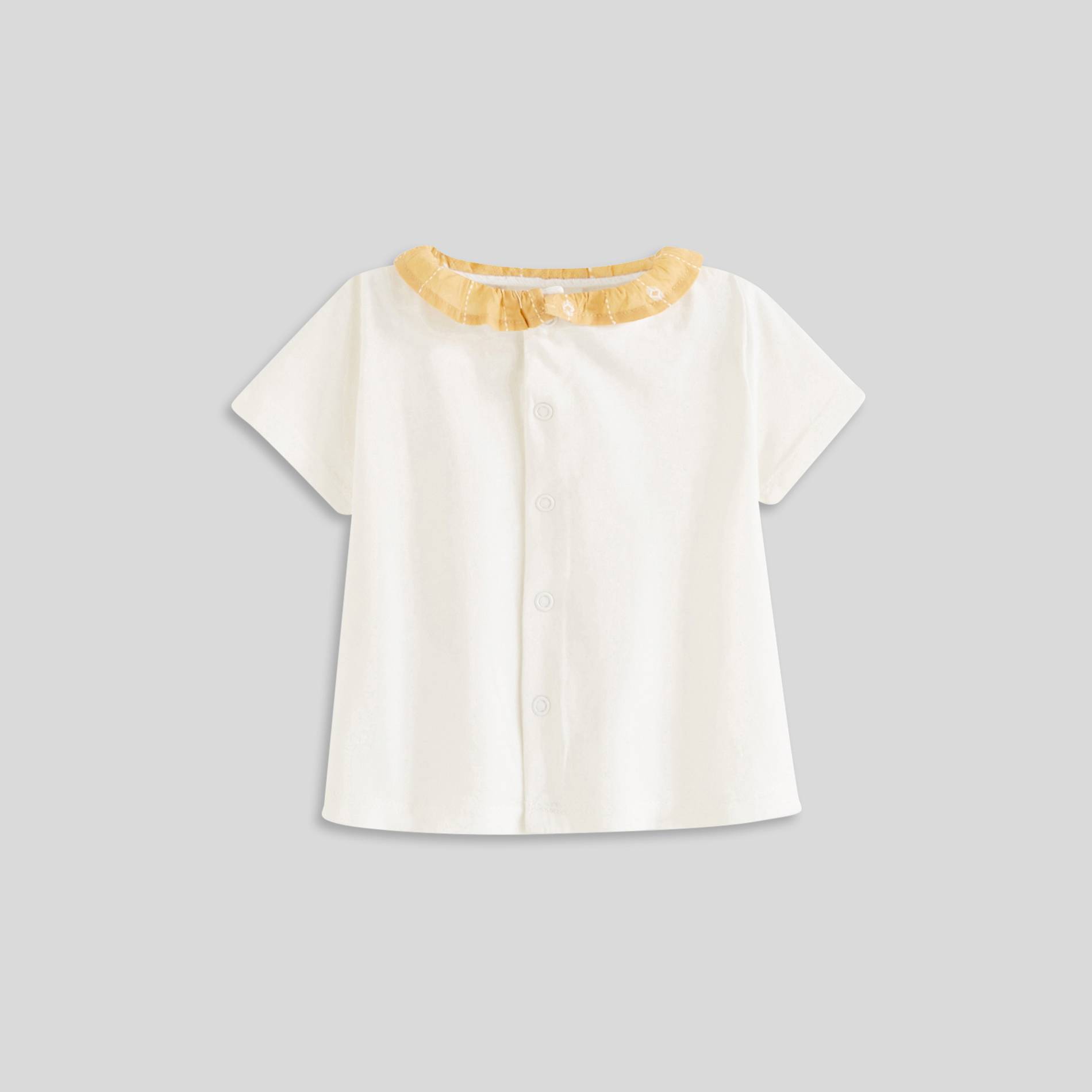 Blouse manches courtes, Maïs, large image number 1