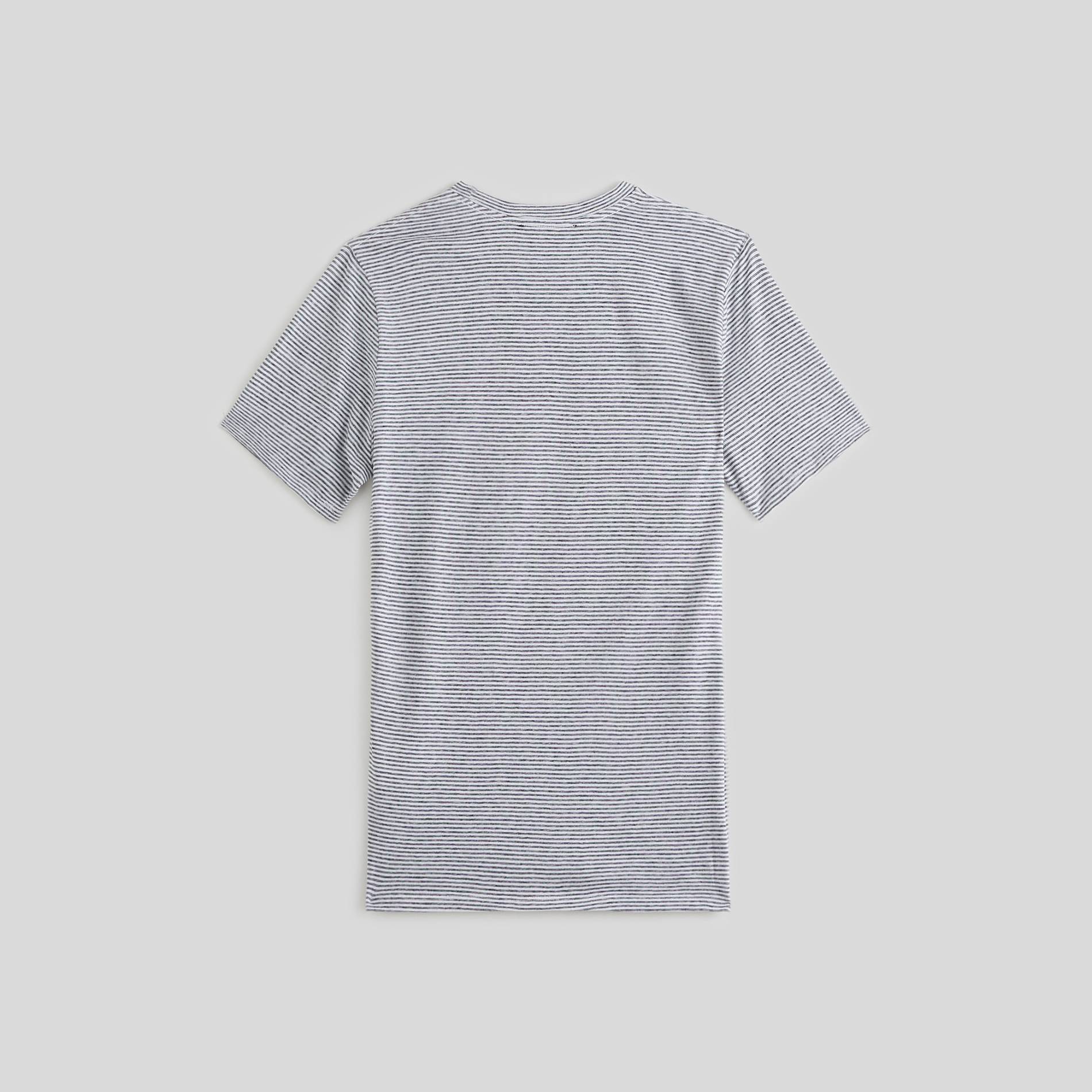 T-shirt manches courtes rayé, Blanc, large image number 1