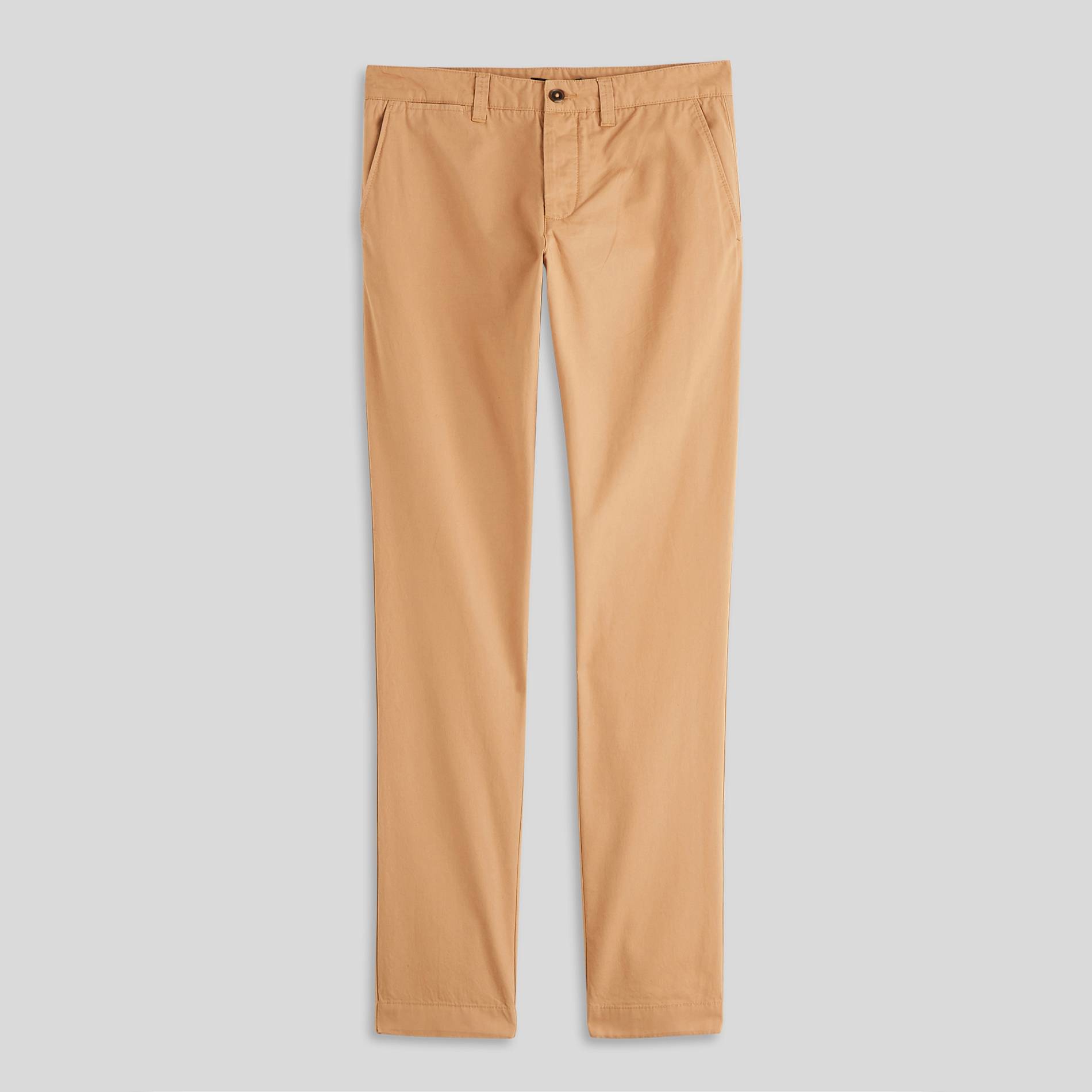 Pantalon coupe droite, Camel, large image number 0.0