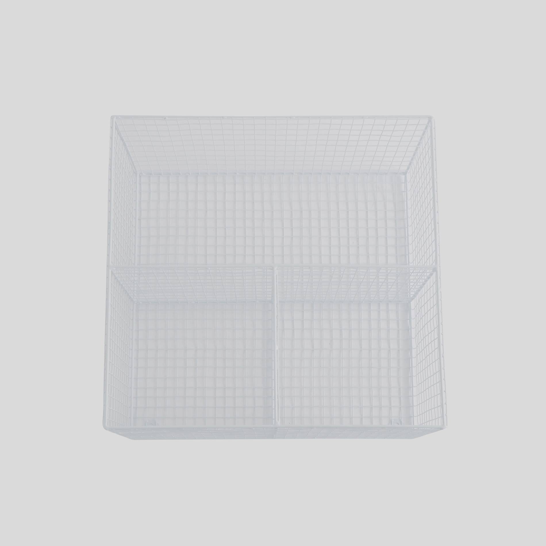 Etag&egrave;re en m&eacute;tal filaire, Blanc, large image number 1