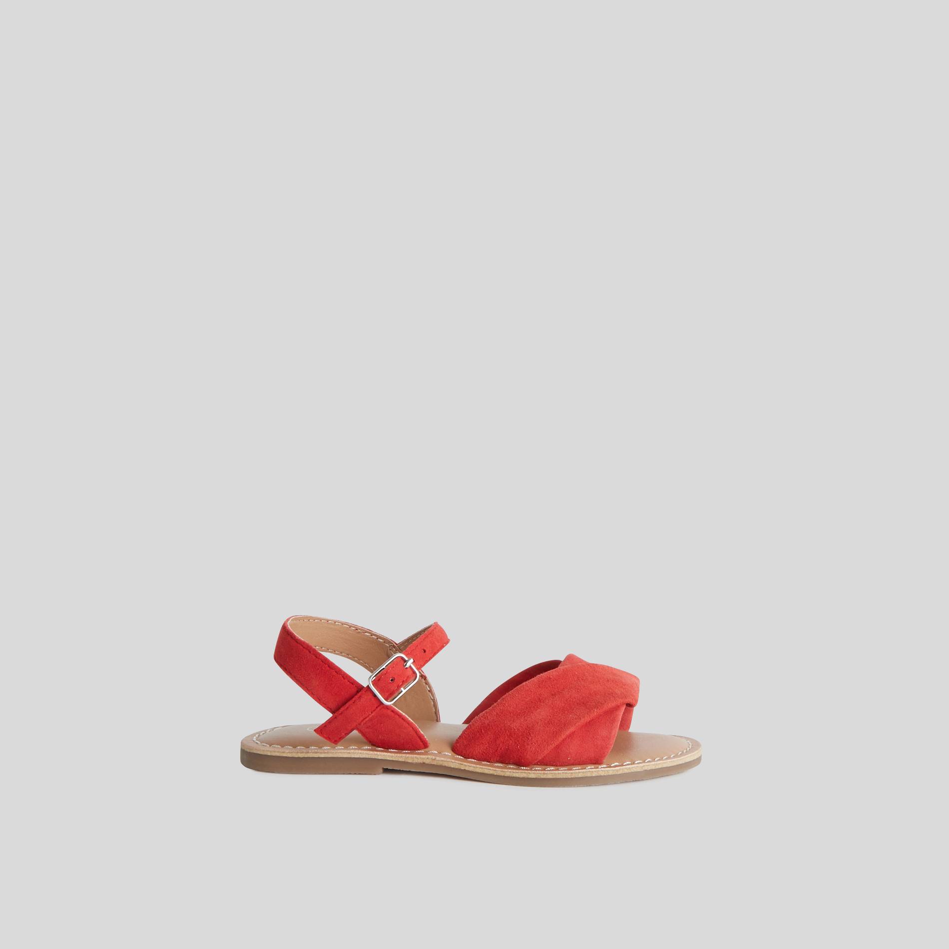 Sandales en cuir, Rouge, large image number 0