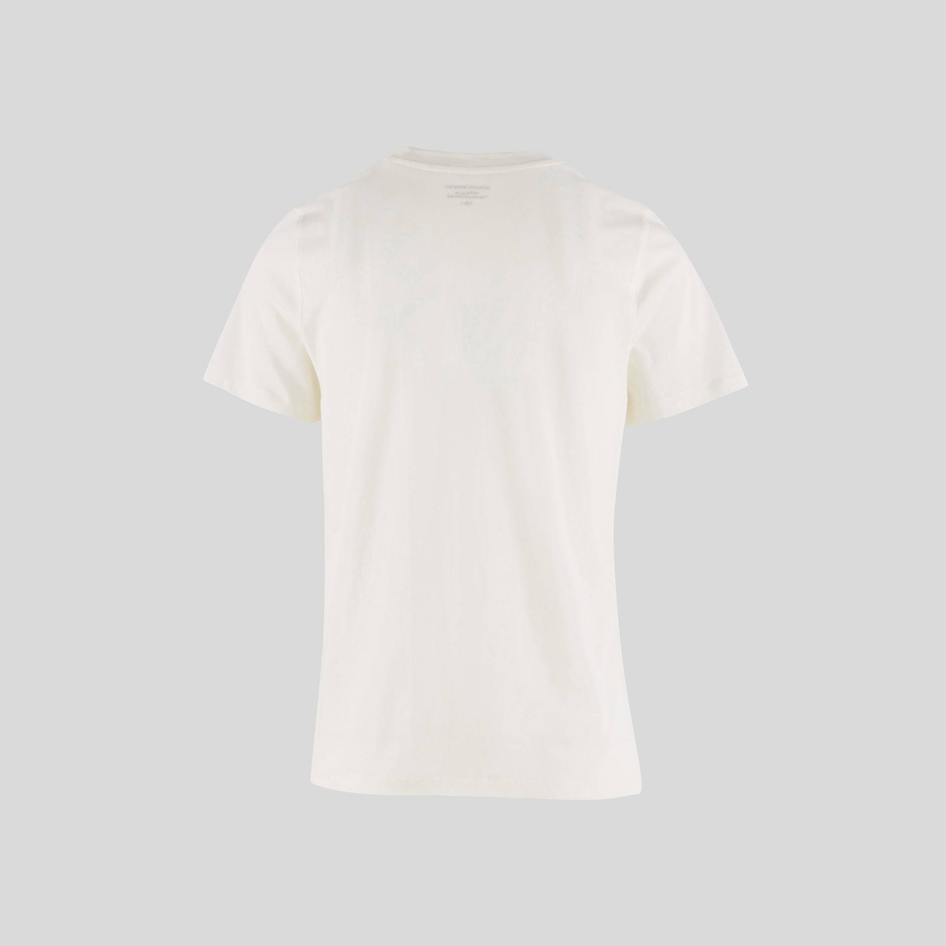 T-shirt brodé en coton BIO, Ecru, large image number 1