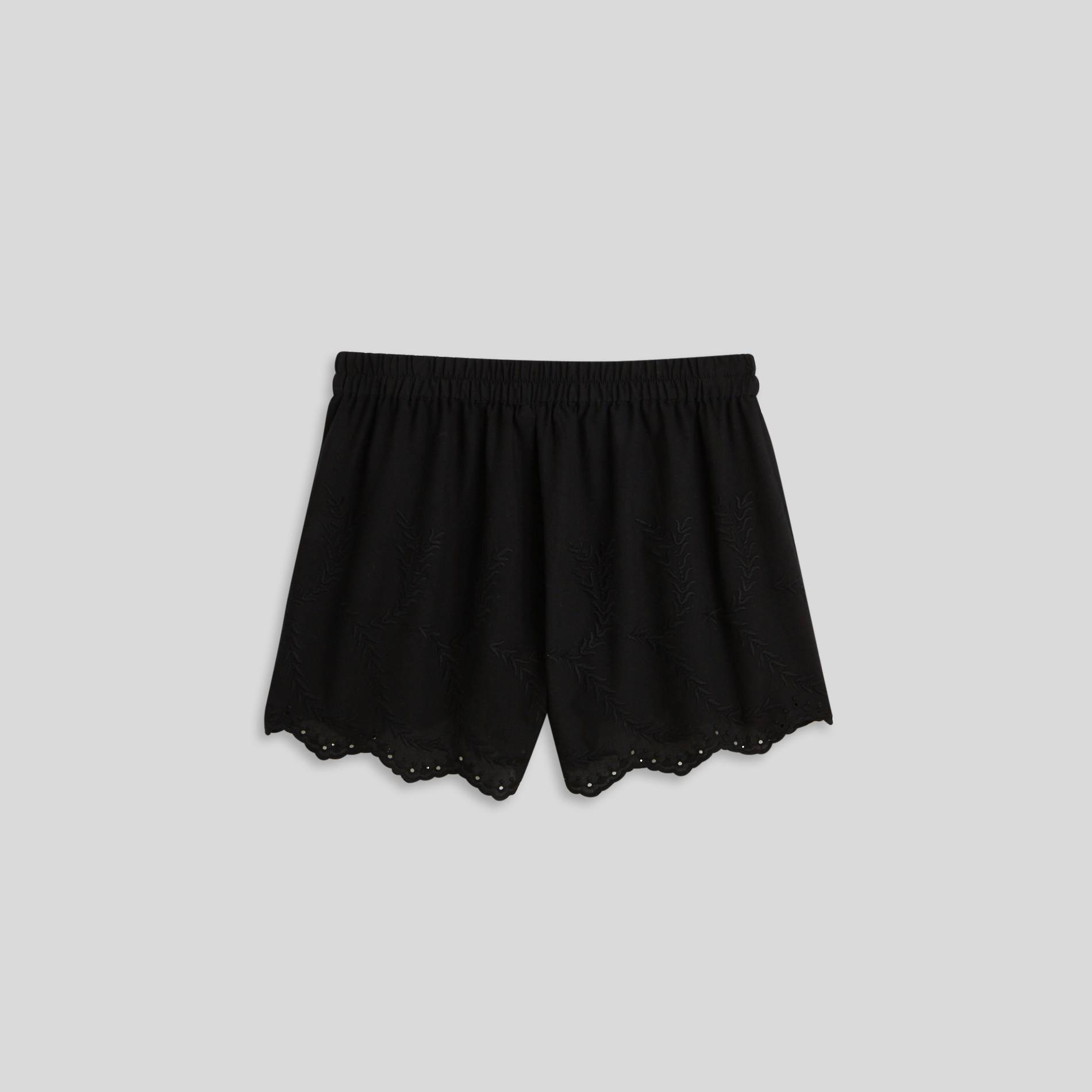 Short en coton BIO, Noir, large image number 1