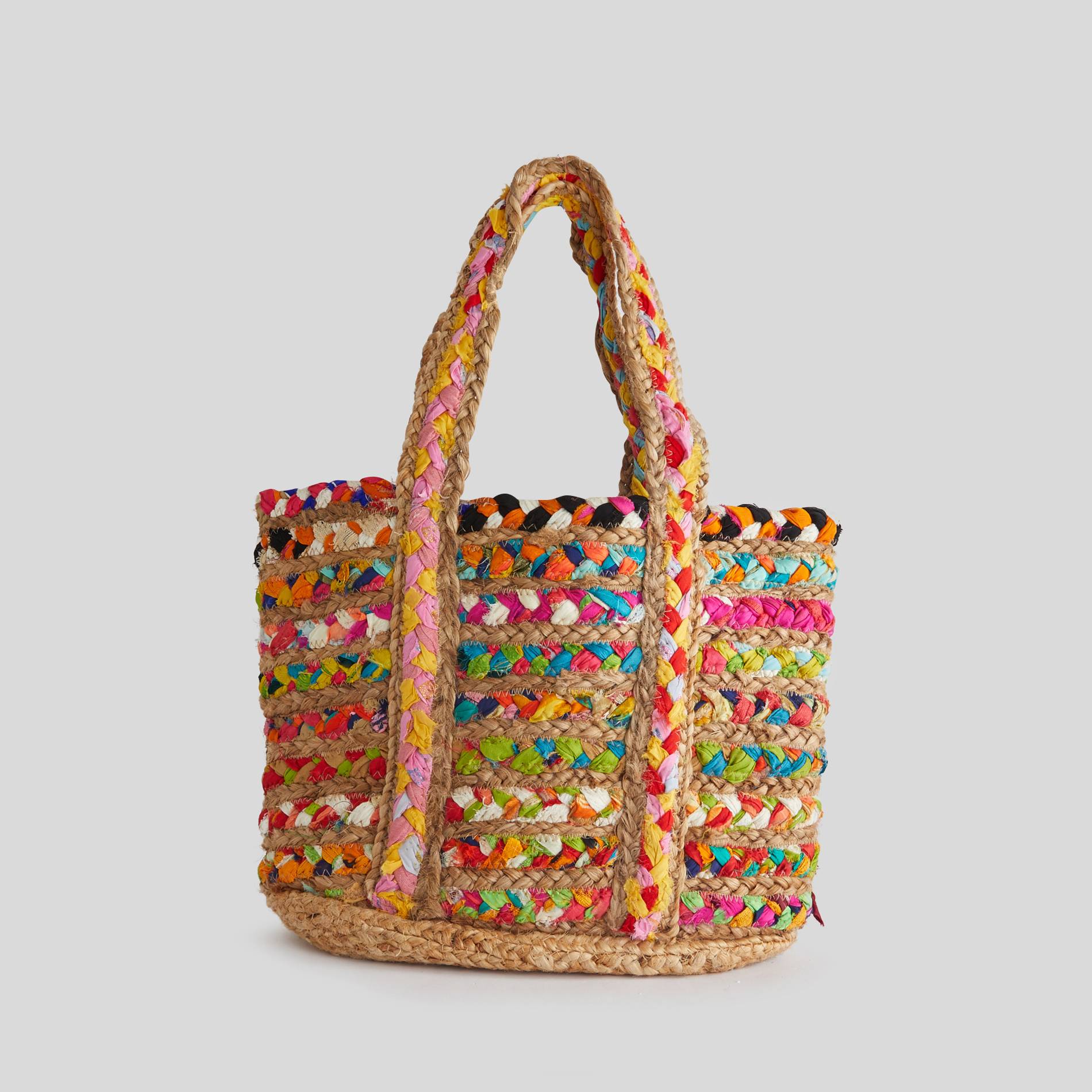Cabas en jute, Coquille, large image number 0