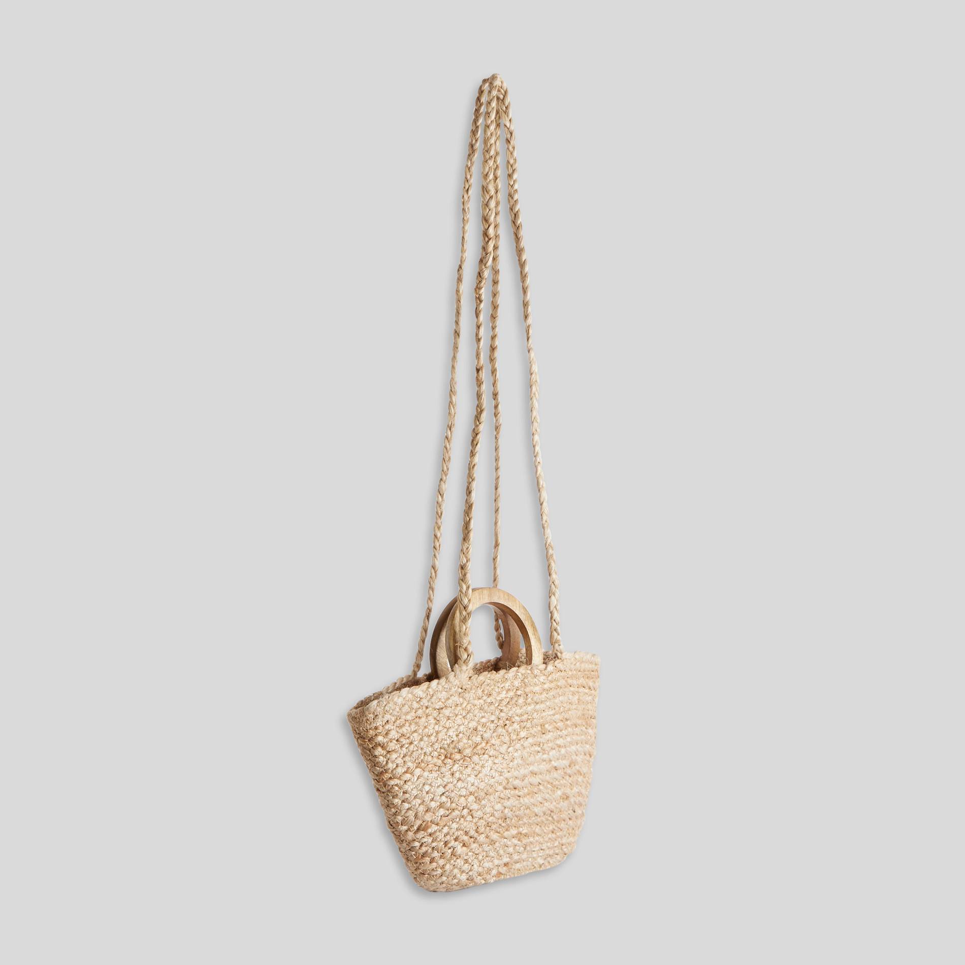 Mini panier en jute, Coquille, large image number 0.0