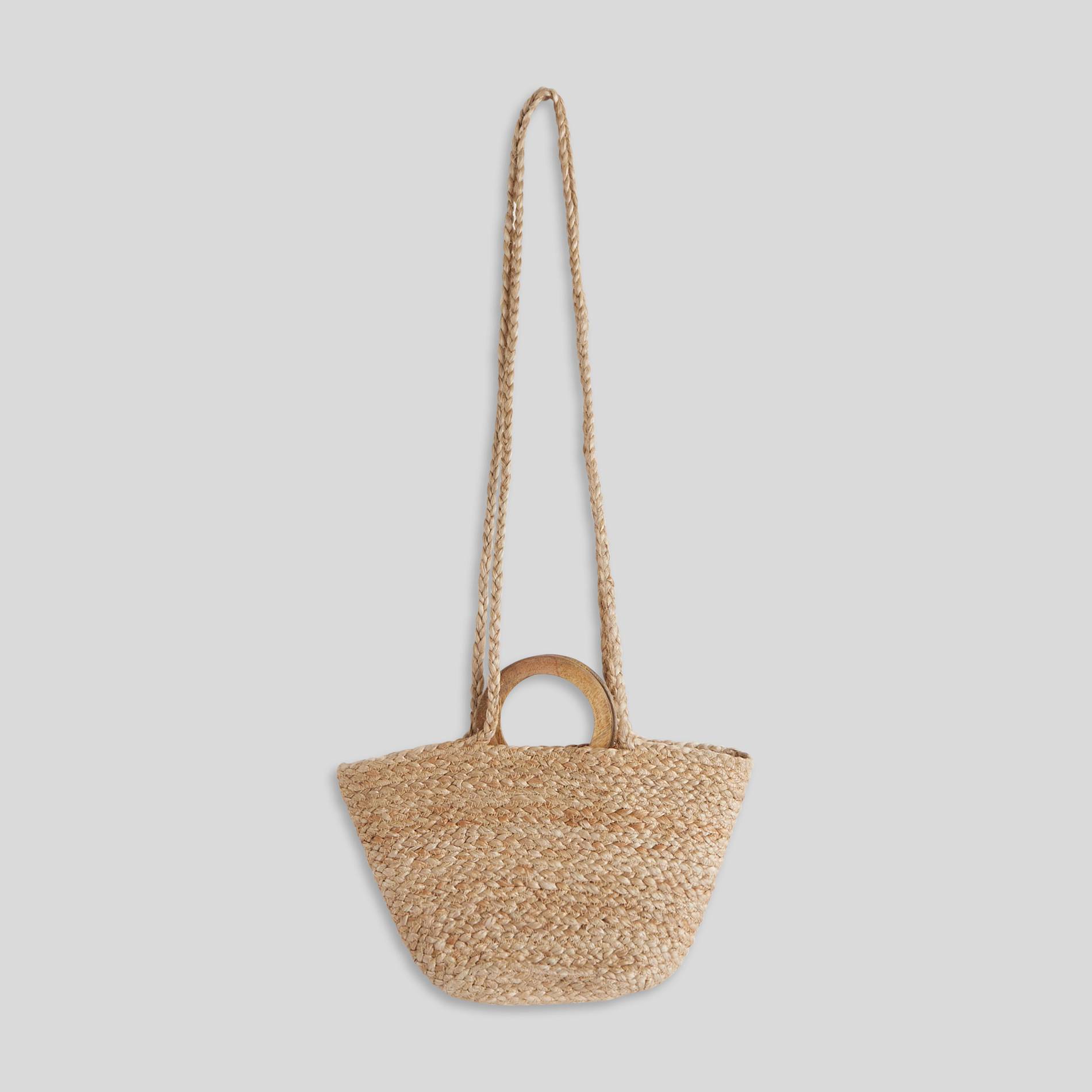 Mini panier en jute, Coquille, large image number 1.0