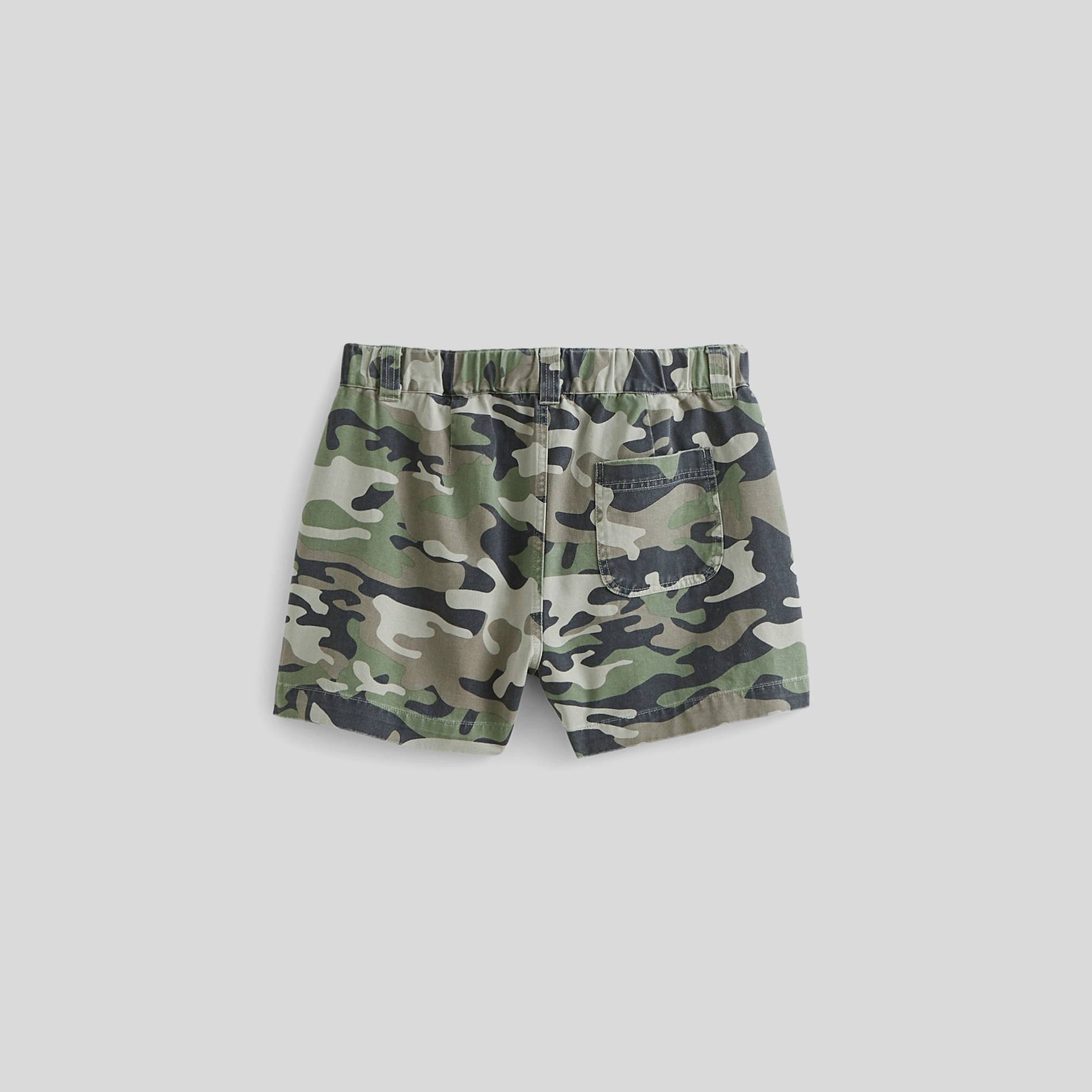 Short imprimé camouflage, Kaki, large image number 2