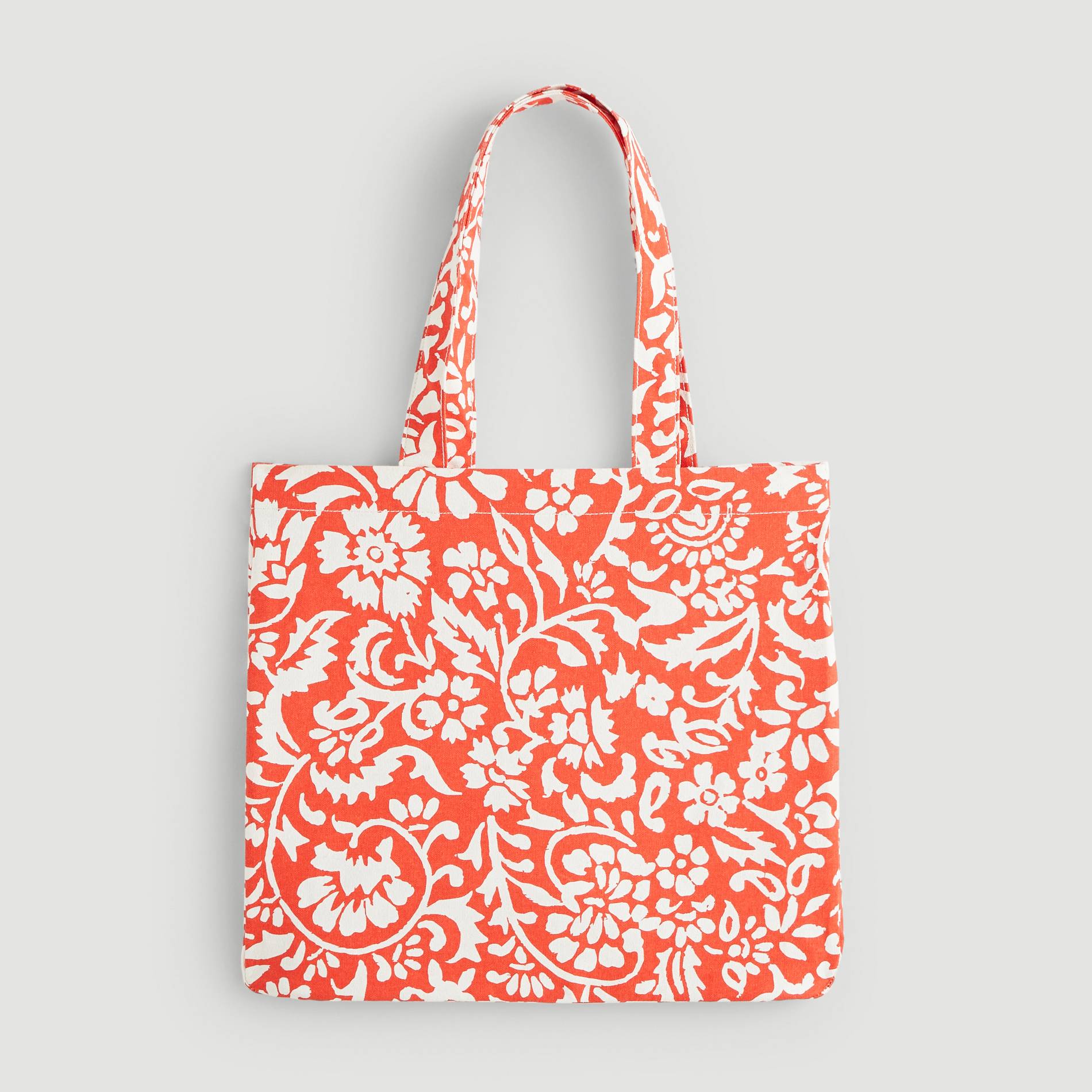 Tote bag en coton BIO, Orange, large image number 0