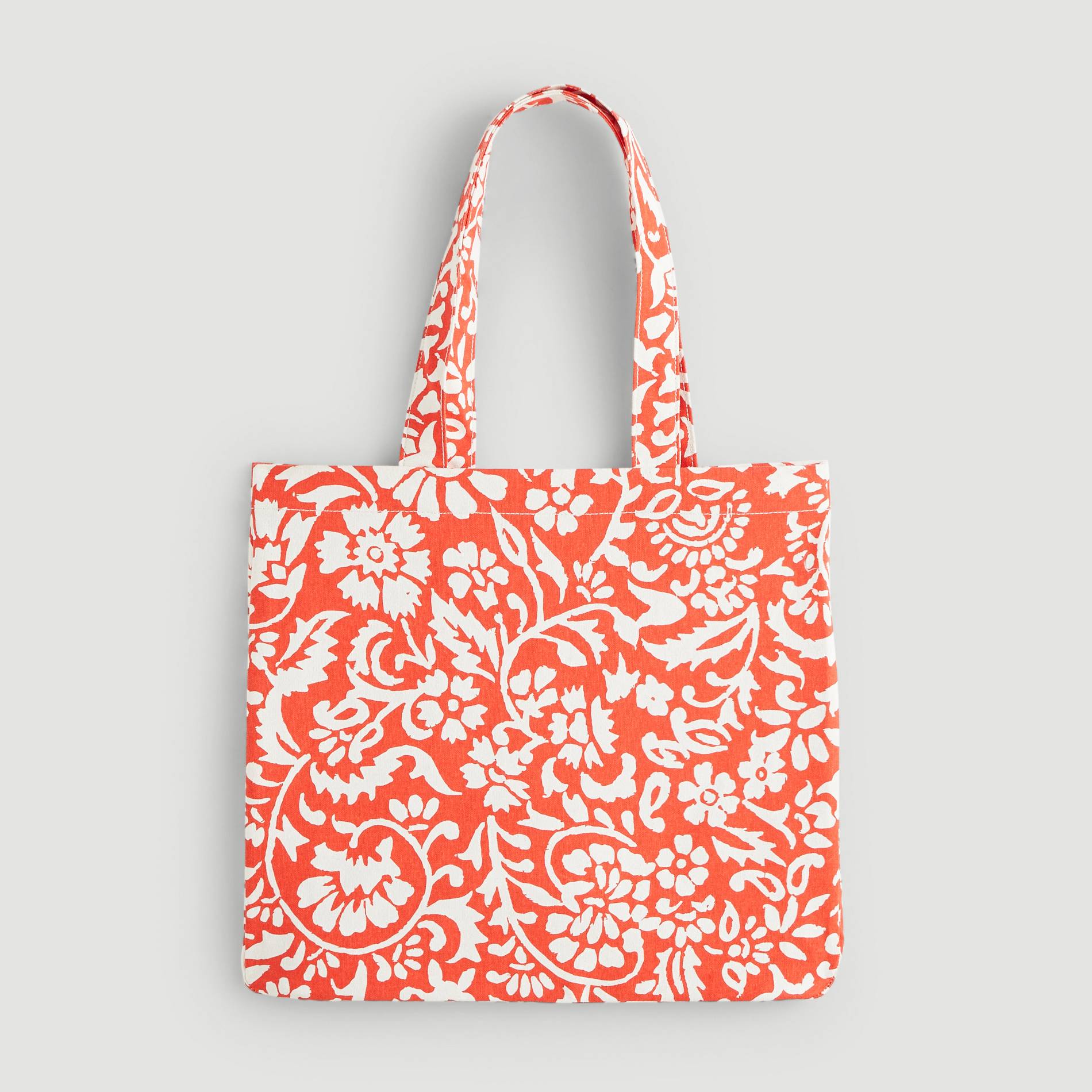 Tote bag en coton BIO, Orange, large image number 1