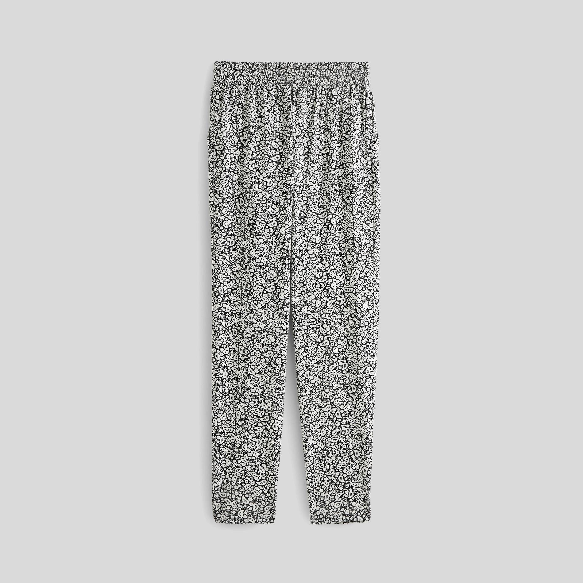 pantalon en viscose, Noir, large image number 2.0