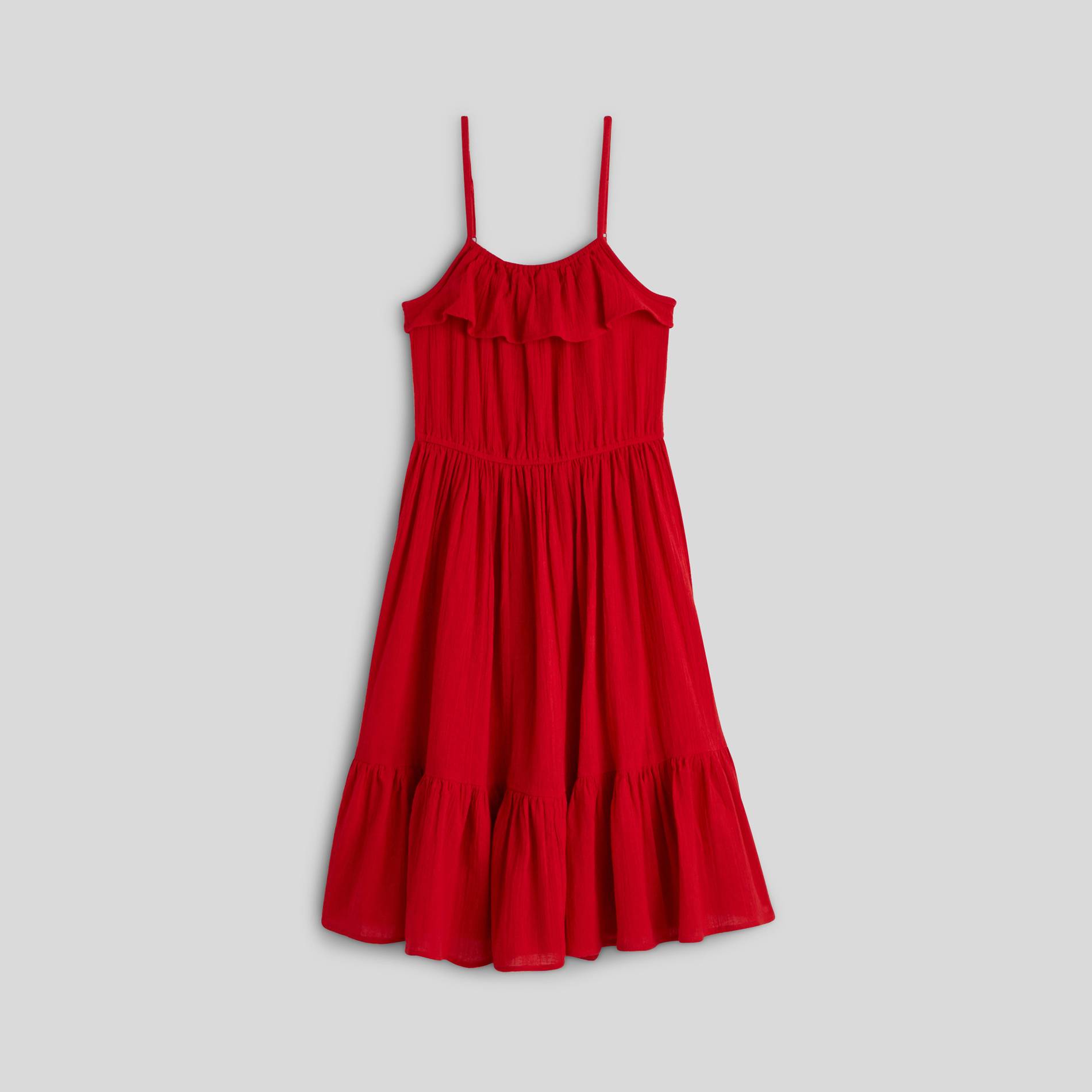 Robe midi, Rouge, large image number 0