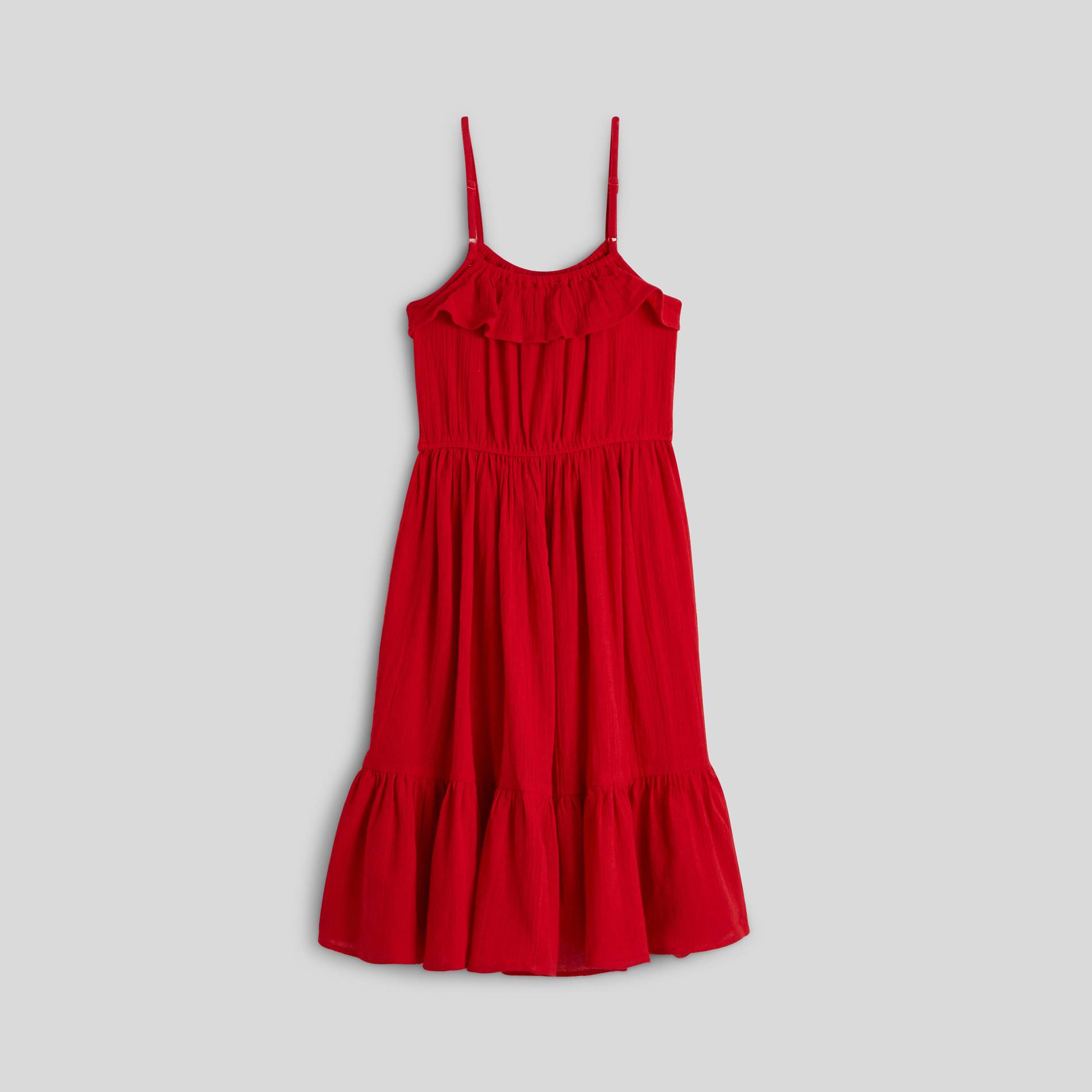 Robe midi, Rouge, large image number 1