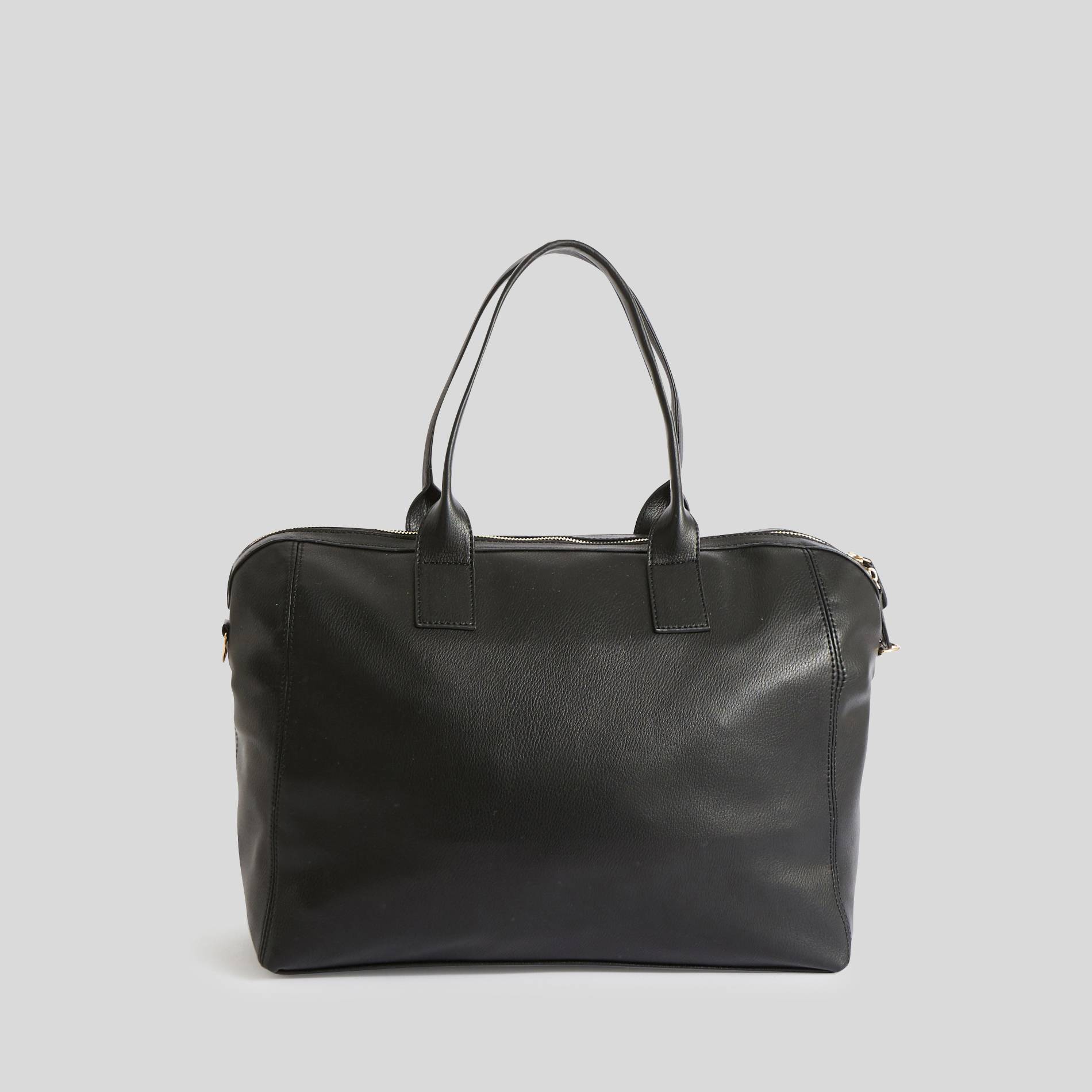 Sac 24H détail zip, Noir, large image number 1.0