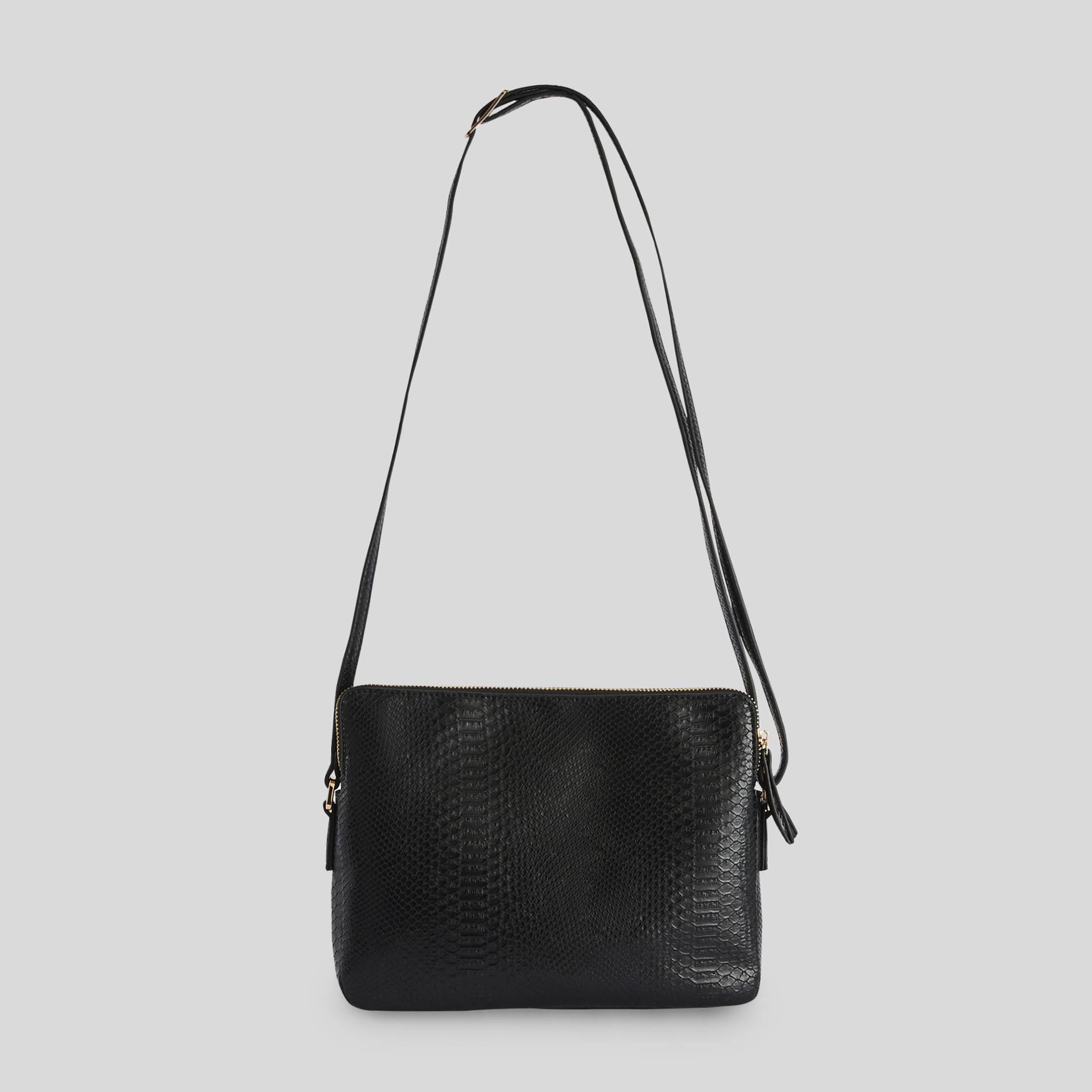 Sac 2 compartiments, Noir, large image number 1.0