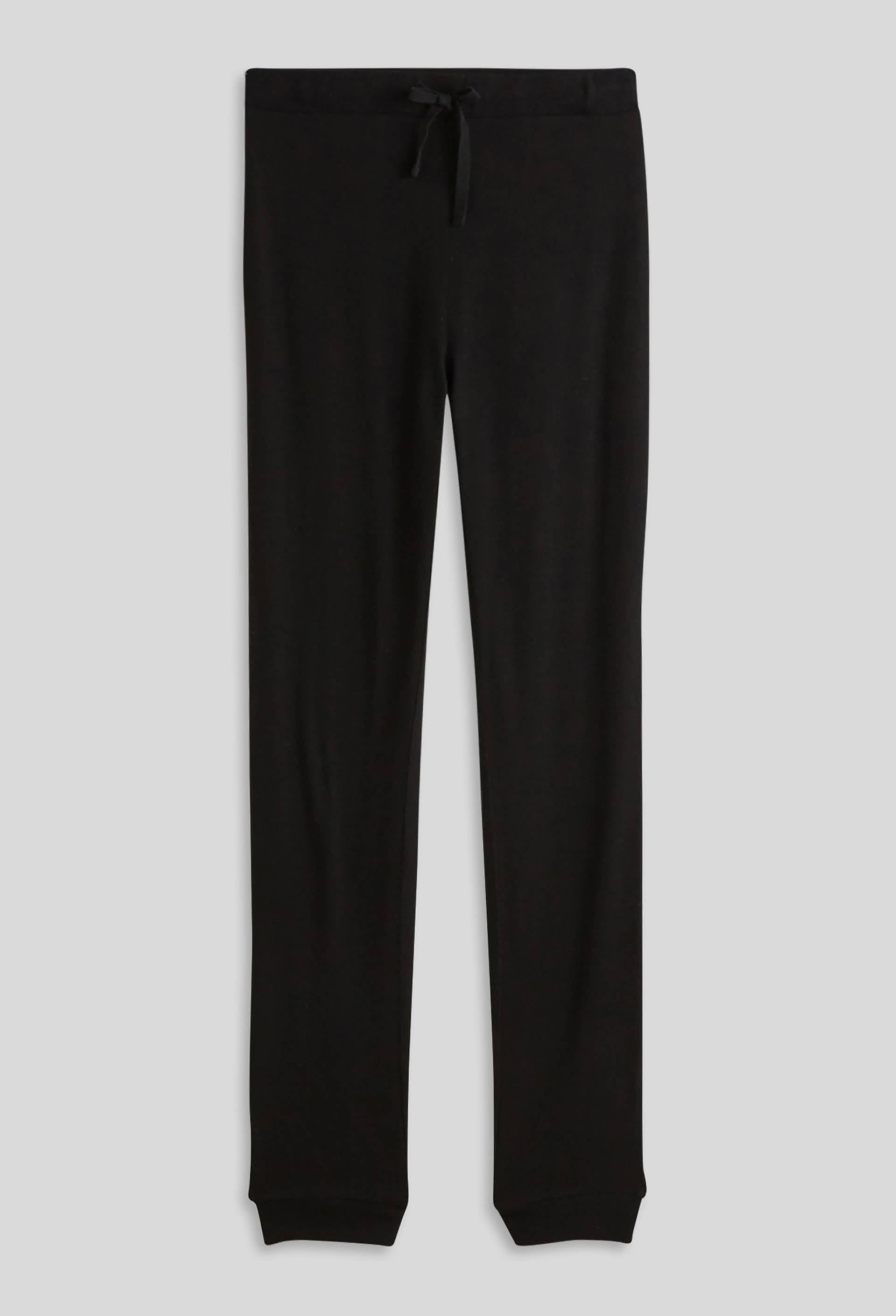 Pantalon droit tout doux, Ecovero, Noir, large image number 2