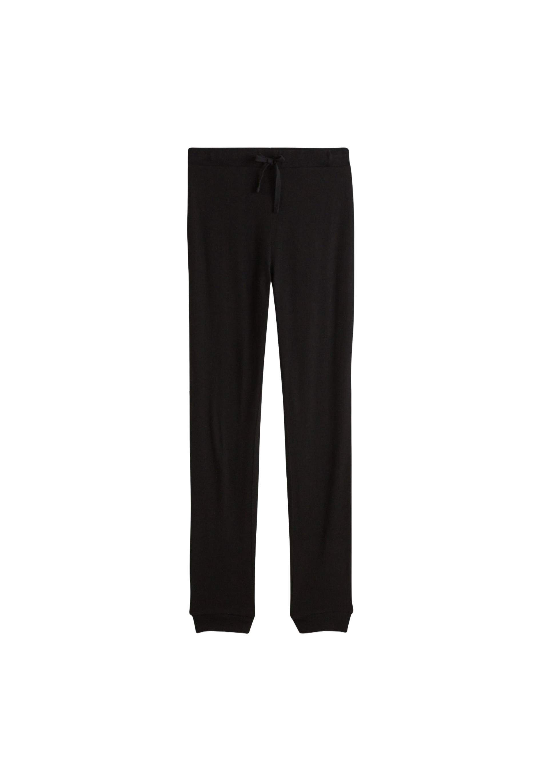 Pantalon droit tout doux, Ecovero, Noir, large image number 5