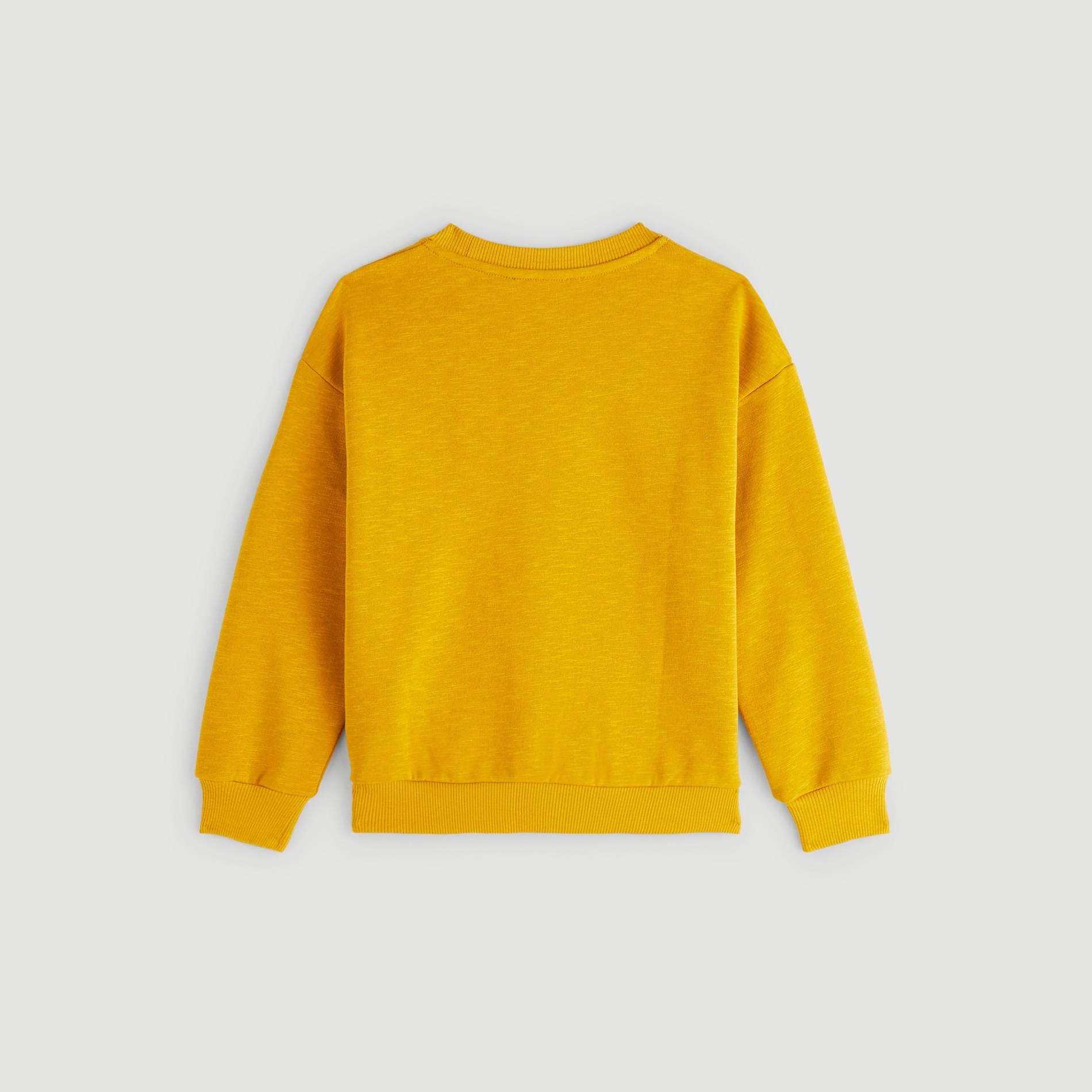 Sweat, Jaune, large image number 1.0