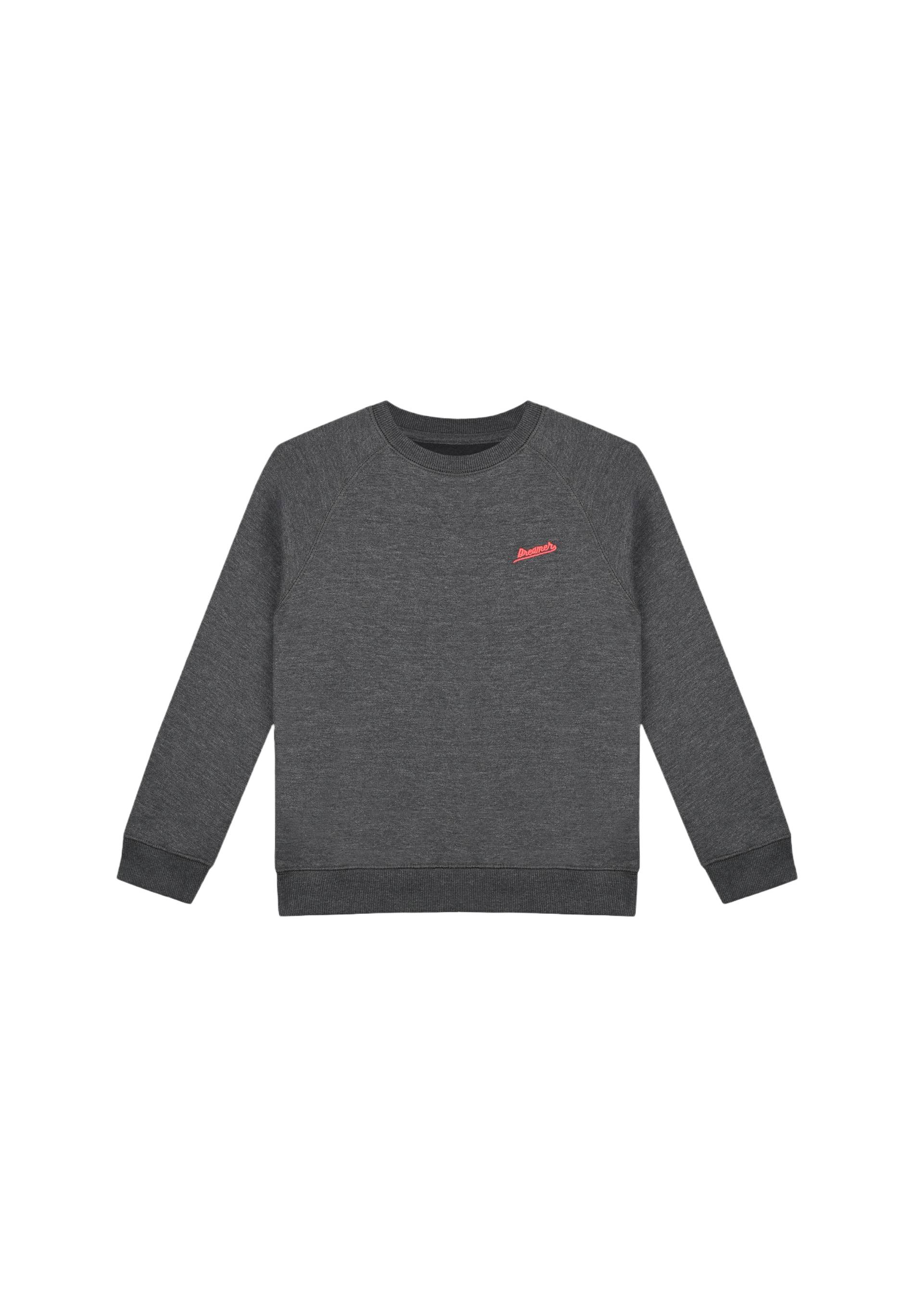Sweat brodé en coton BIO, Gris foncé, large image number 3.0
